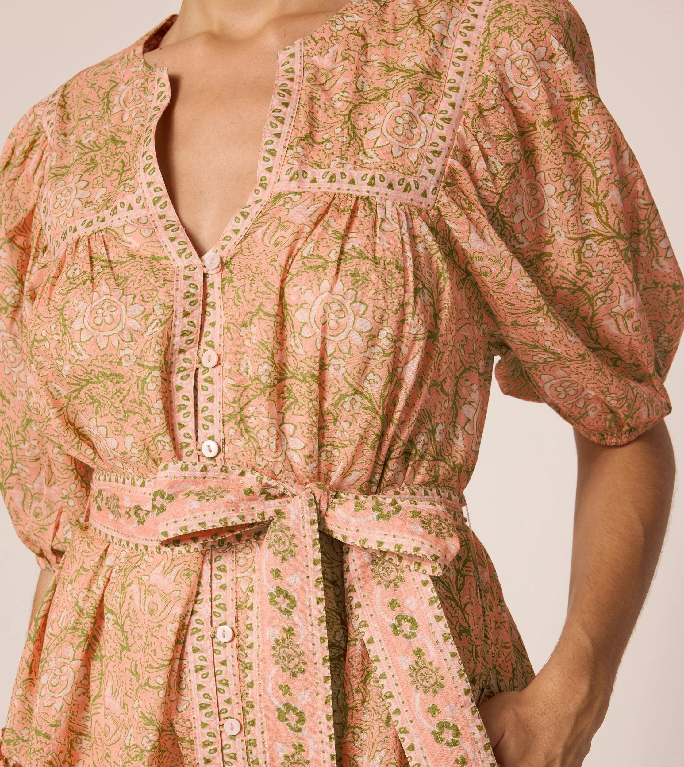 Casual Silhouette Sleek Wear Calista Mini Dress | Cecil Blush