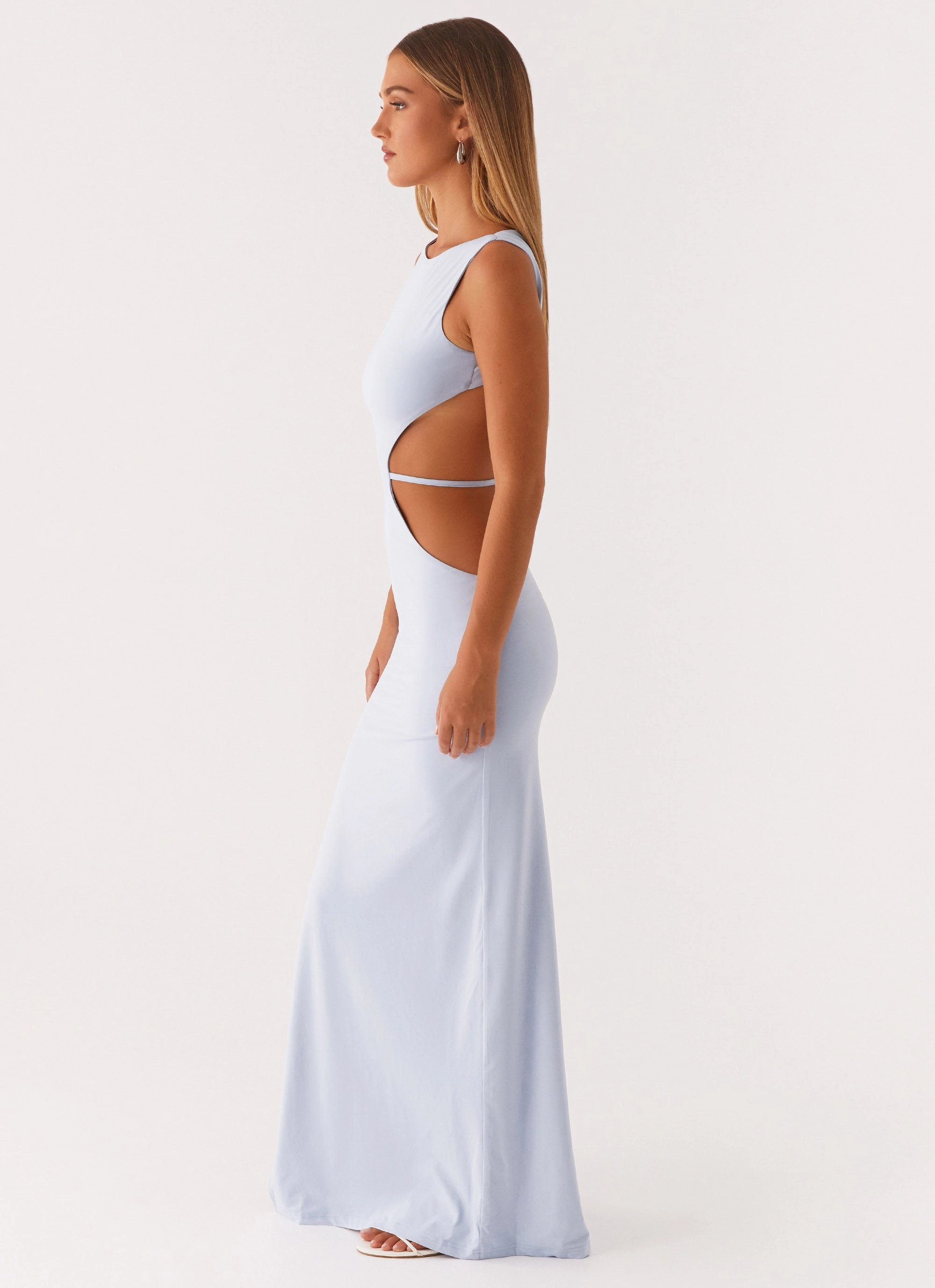 Sutton Maxi Dress - Blue Style focused