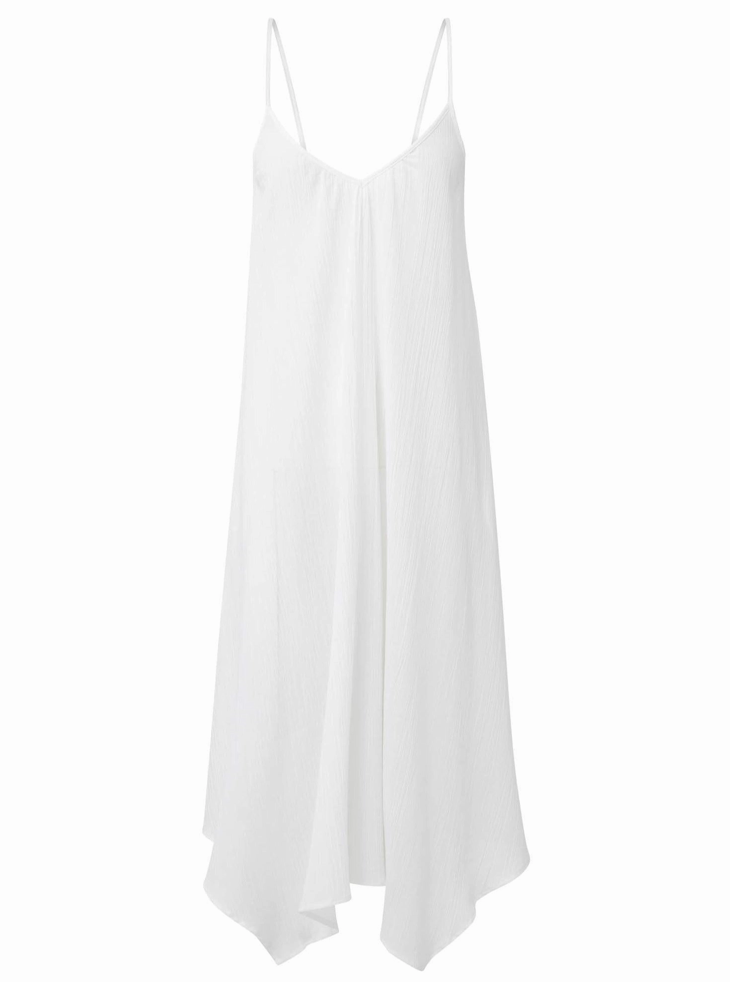 Joyful Look Easy-to-style casual dress Suzanne Dress Fresh White