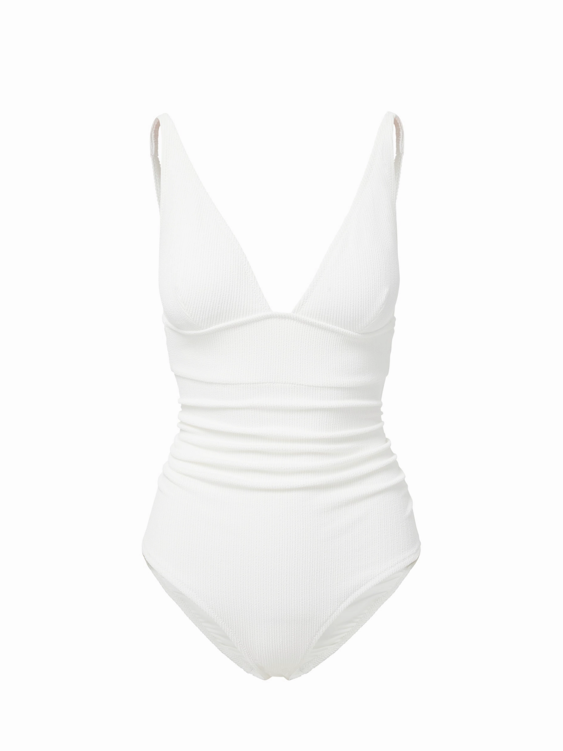 Niki One Piece Ivory Texture Classic Design