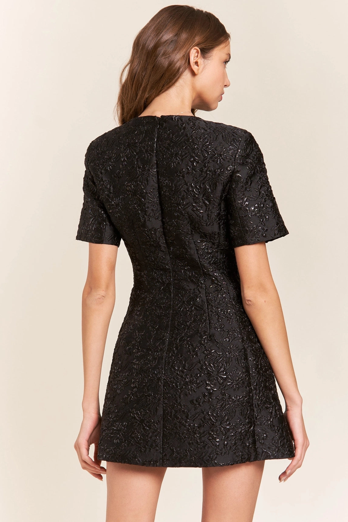 Sydney Mini Dress - Black Subtle Mood