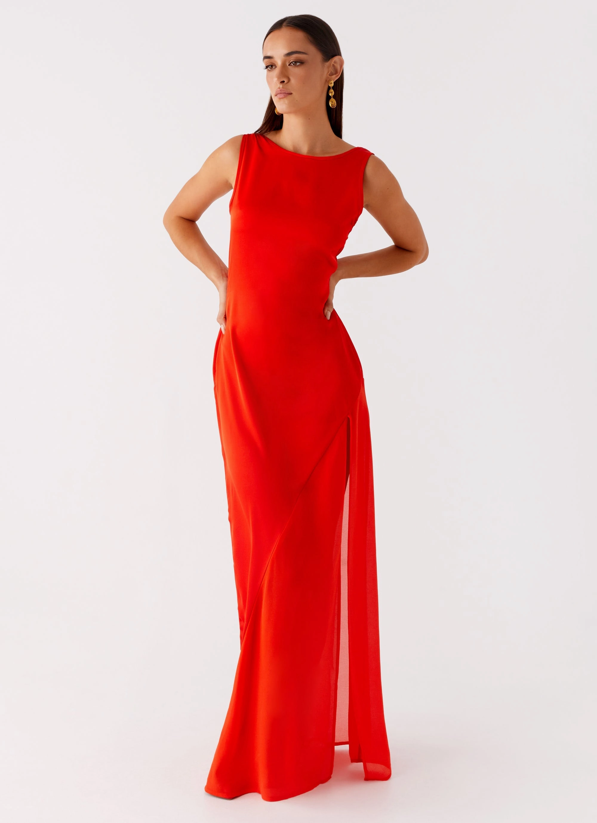 Fresh Outfit Ramiro Maxi Dress - Red