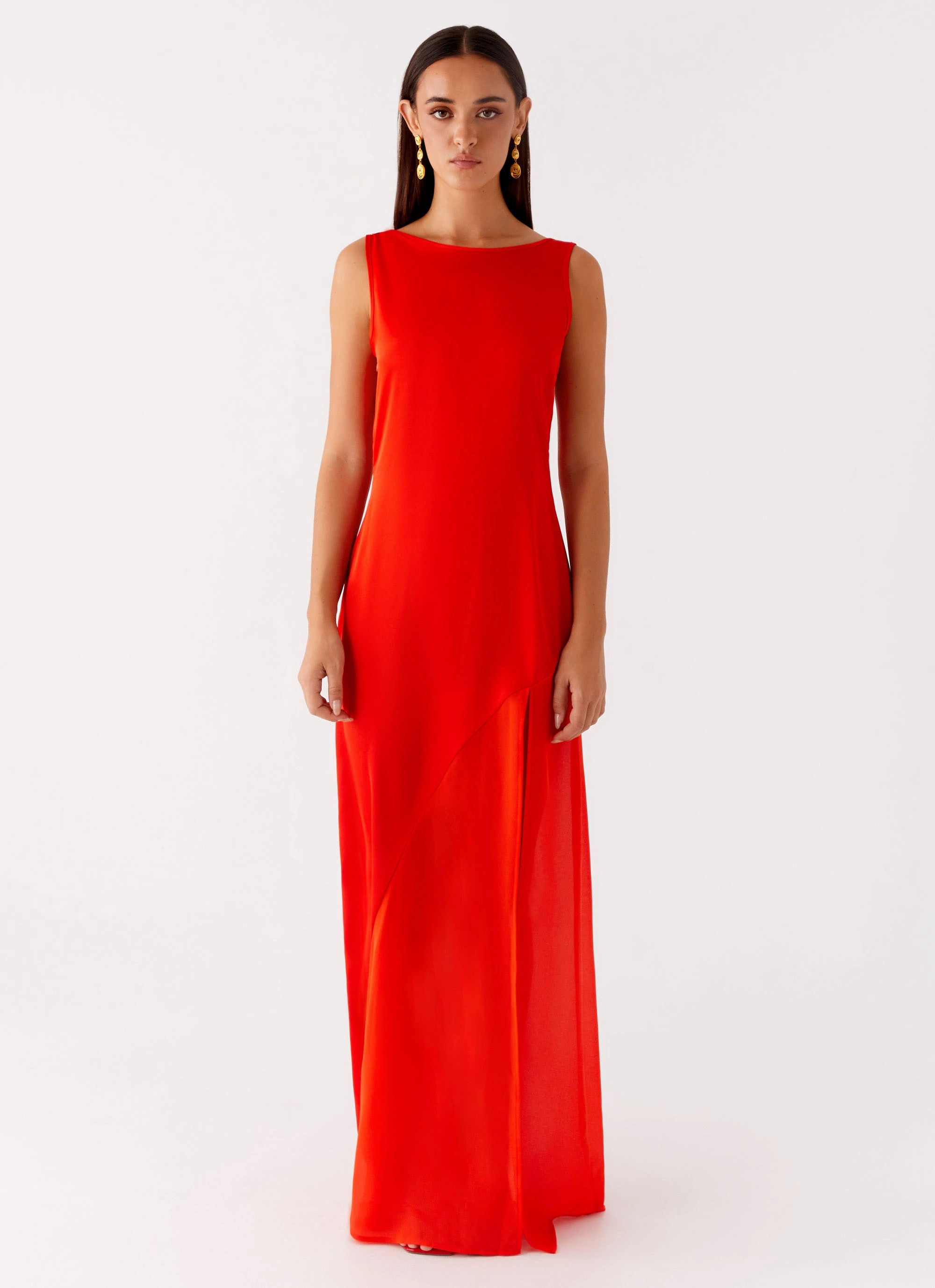 Functional Fit Ramiro Maxi Dress - Red