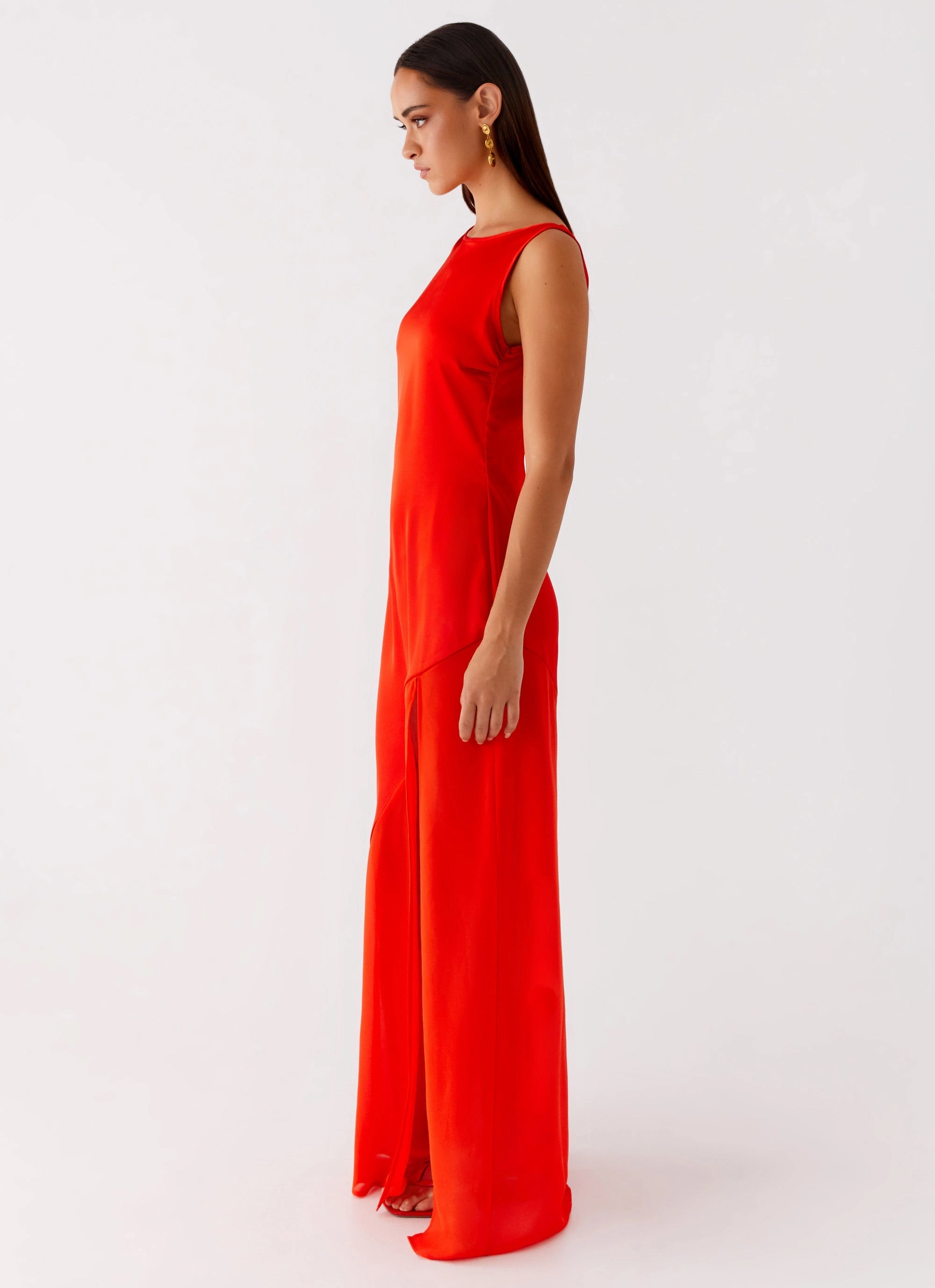 Chic and Cozy Wear Ramiro Maxi Dress - Red