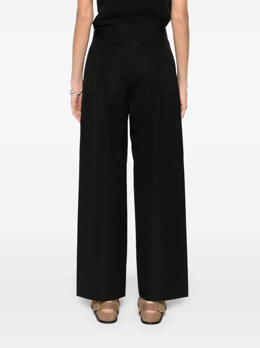 BreathableLining Twisted Seam Trouser in Black