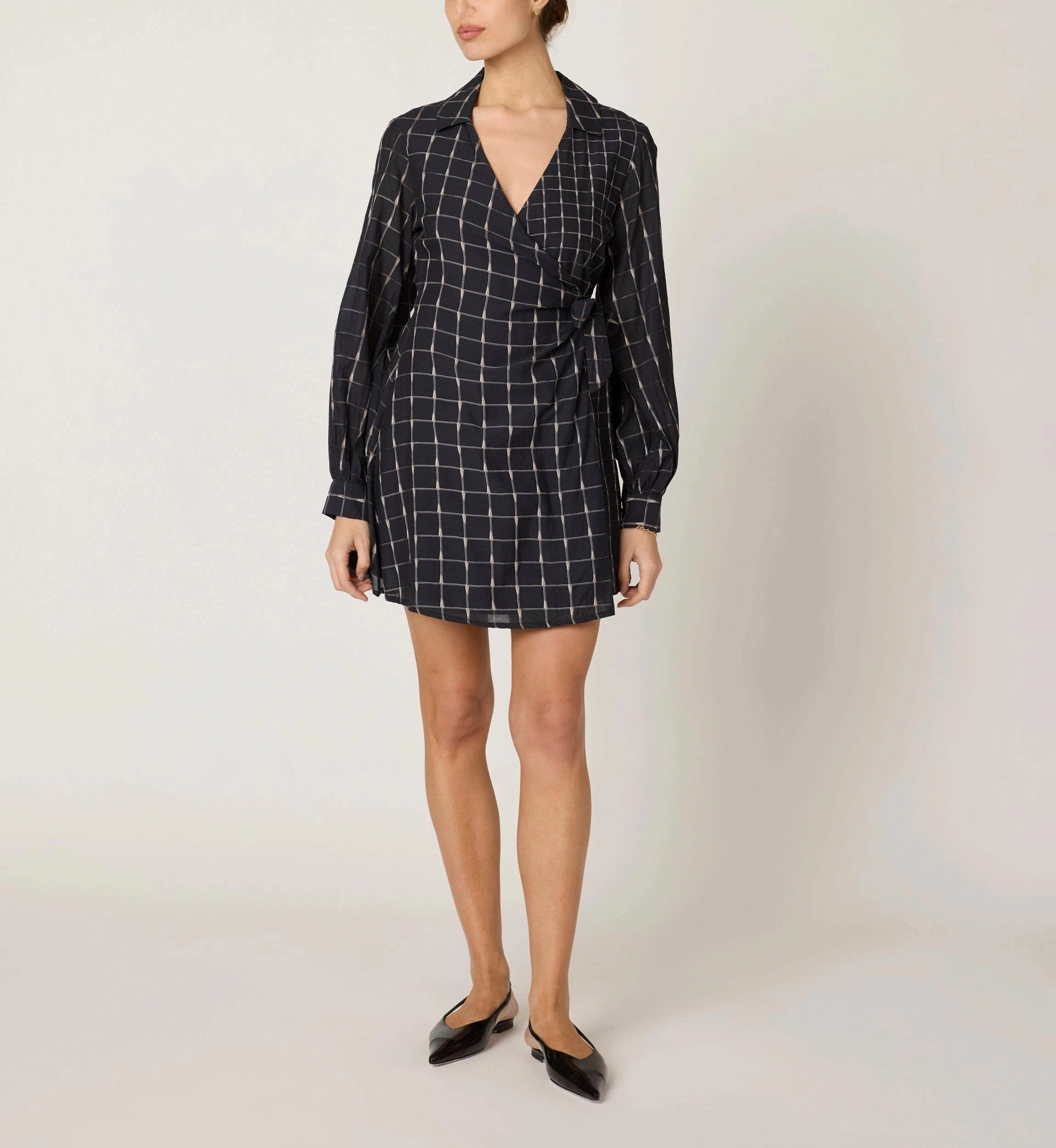 BreathableBack BuiltInLayer Talia Mini Dress | Saul