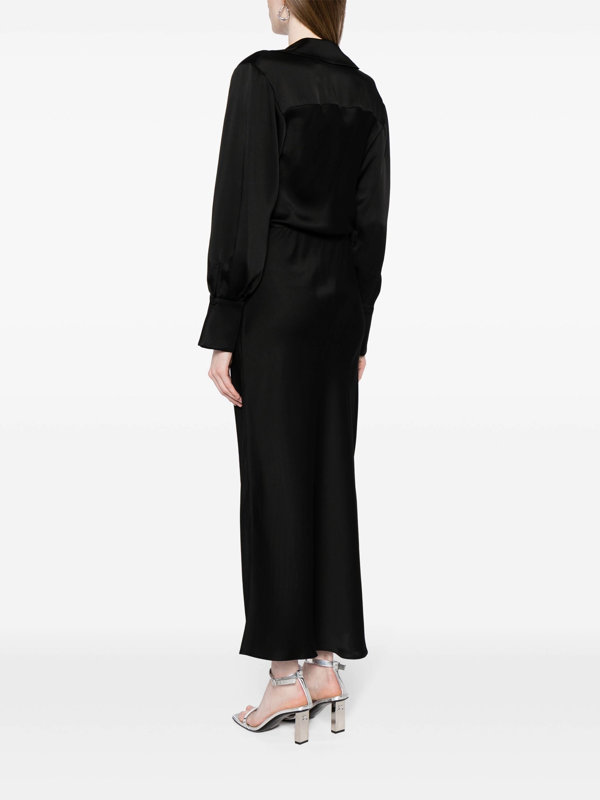 Talita Wrap dress in Black MultiFunctionalDesign