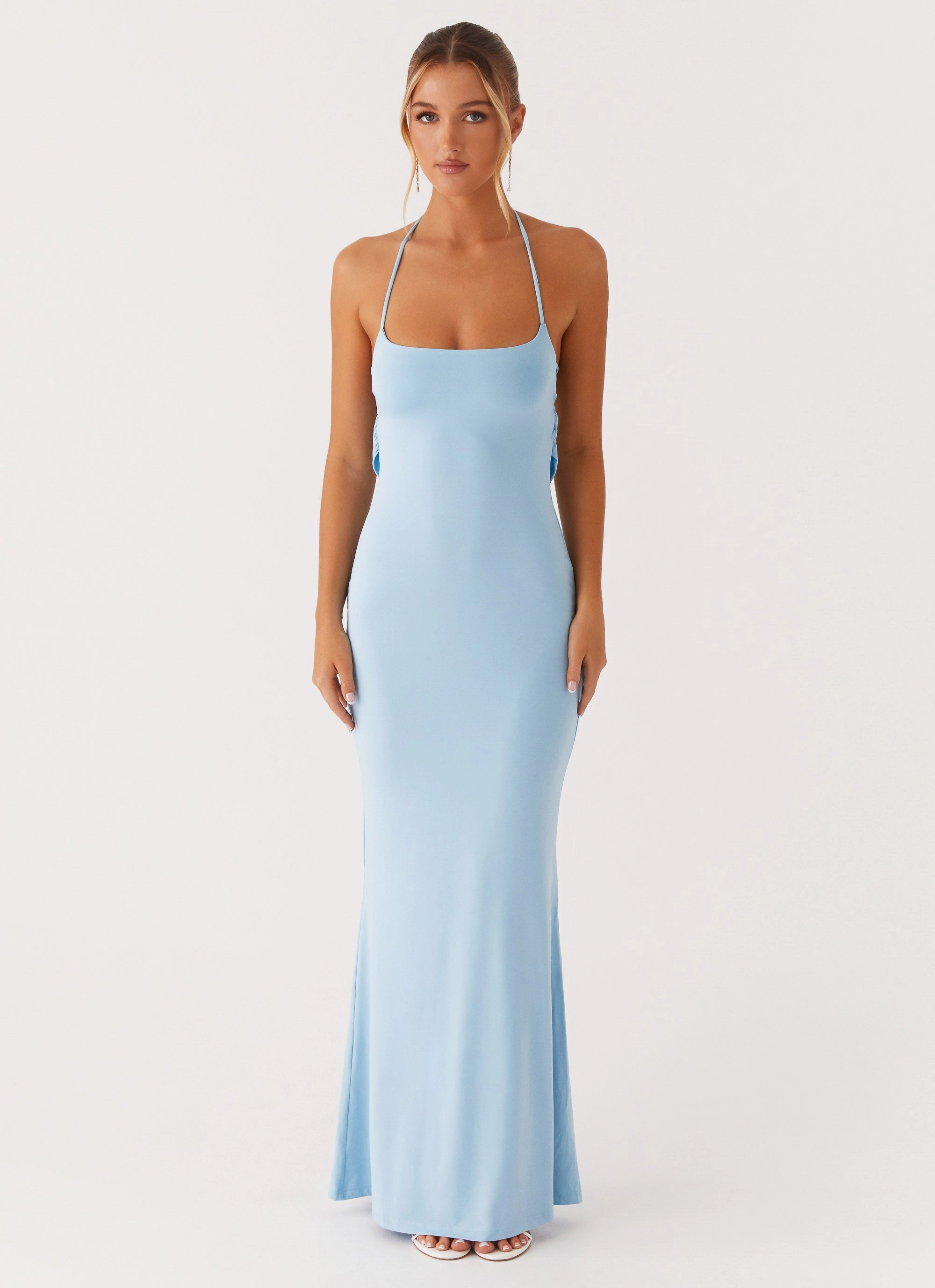 Talk About Us Maxi Dress - Blue Casual-Look Street Casual