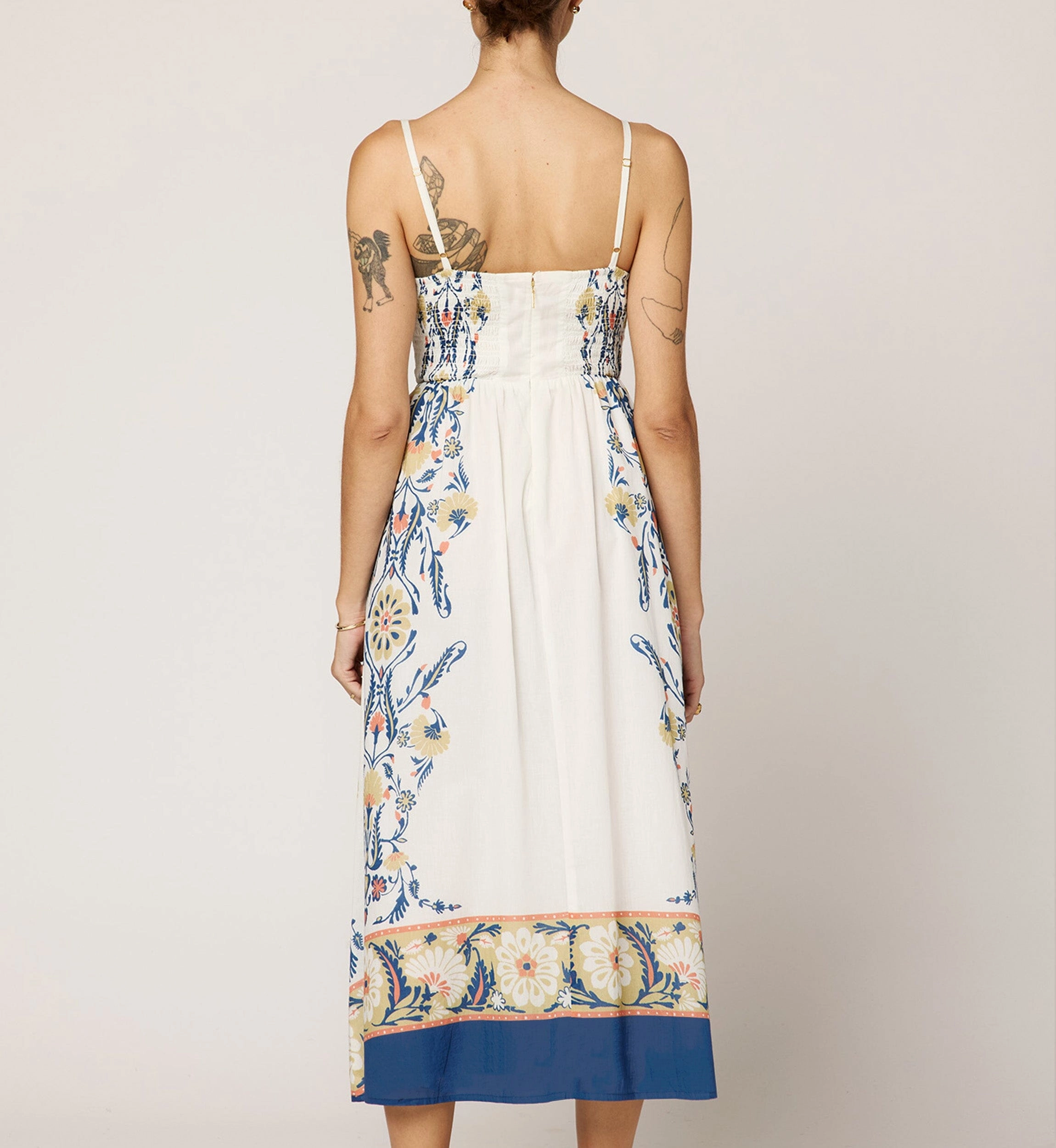 Softened Edges Tamasin Midi Dress | Monaco