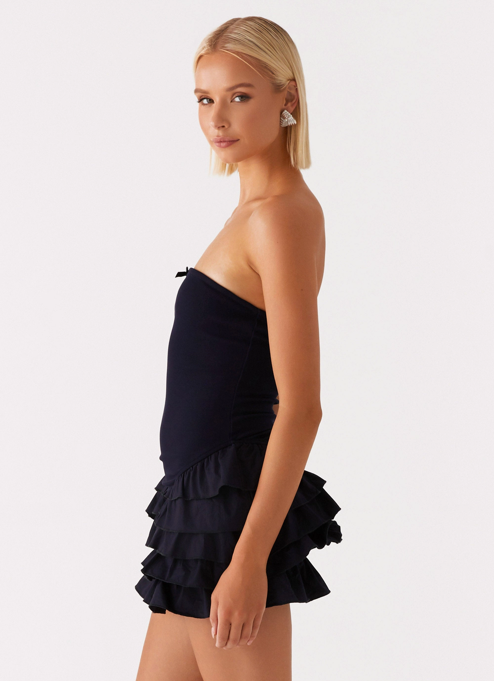 Tamay Mini Dress - Navy Calm Style