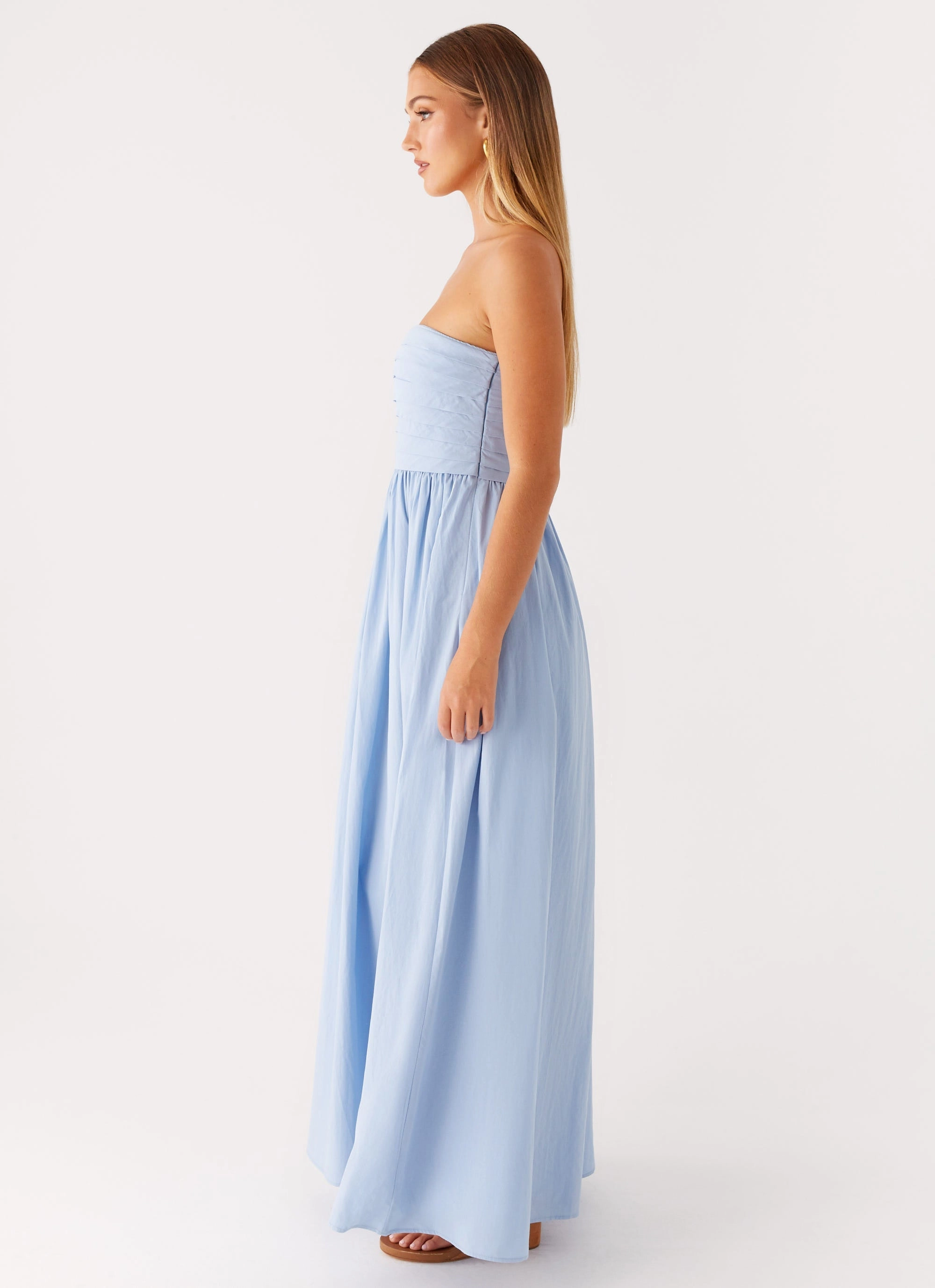 Soft Touch Tamia Maxi Dress - Blue
