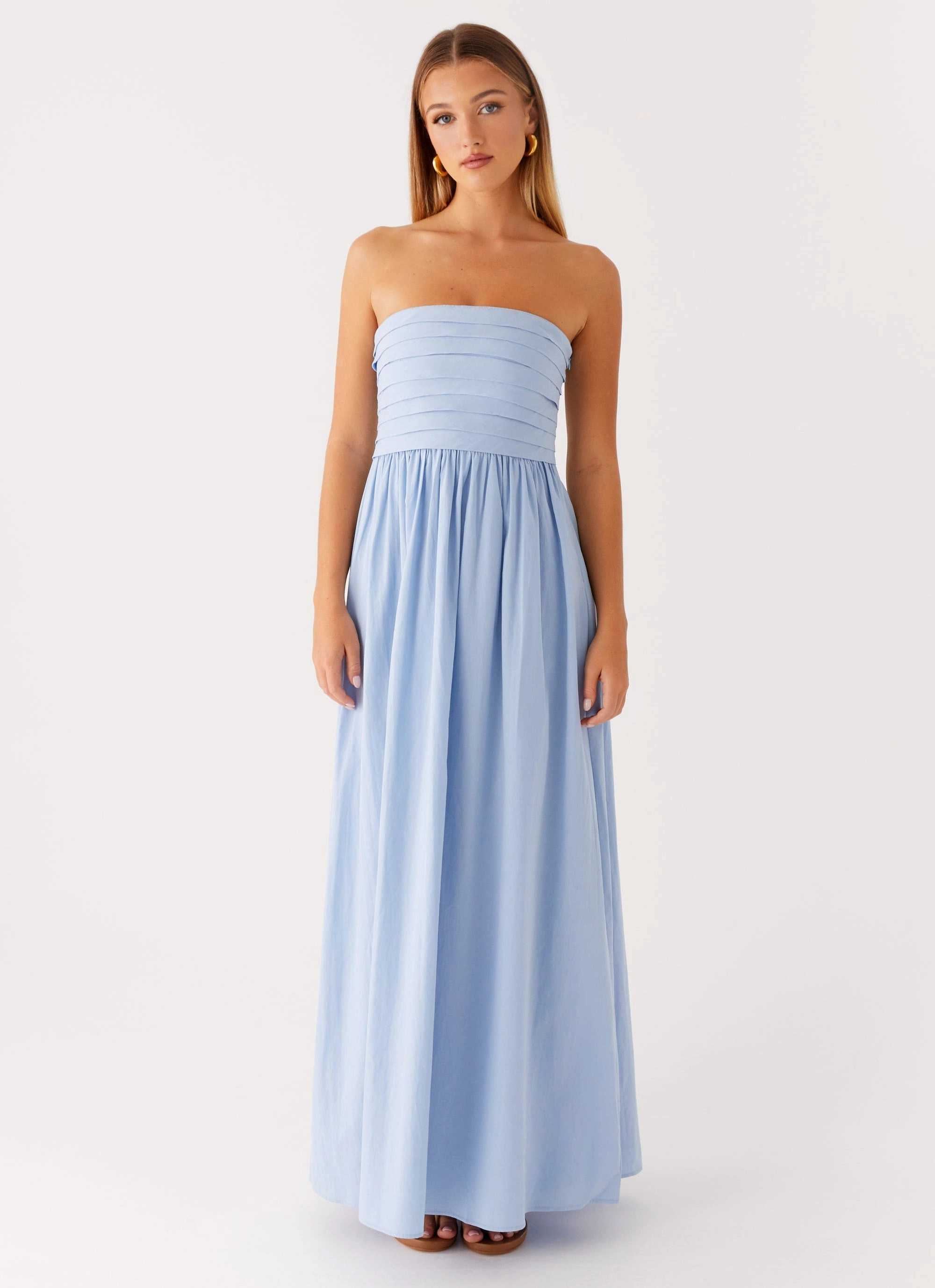 Eco-Lining Cozy Feel Tamia Maxi Dress - Blue