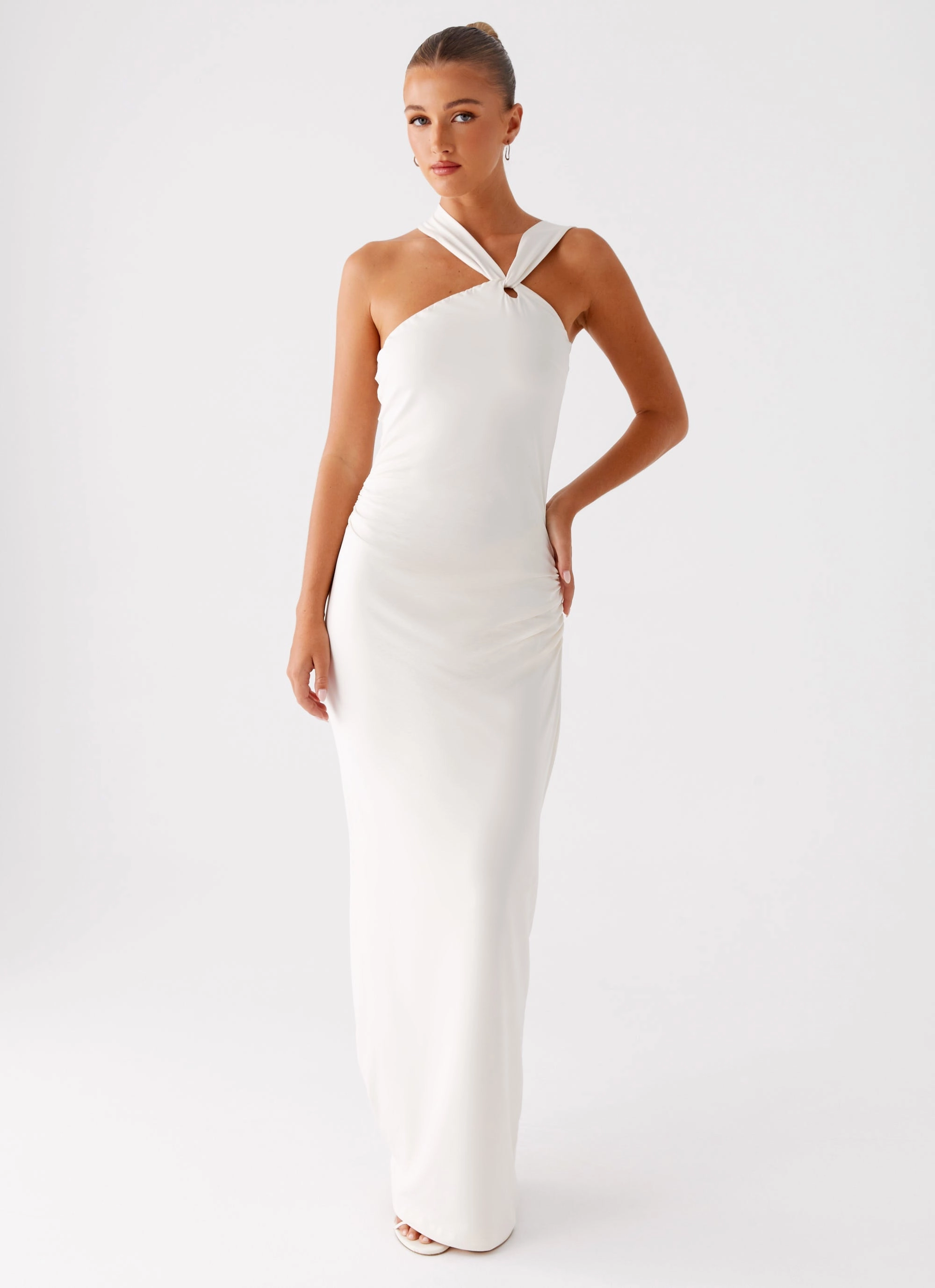 Tamira Maxi Dress - Ivory Ceremony Ready