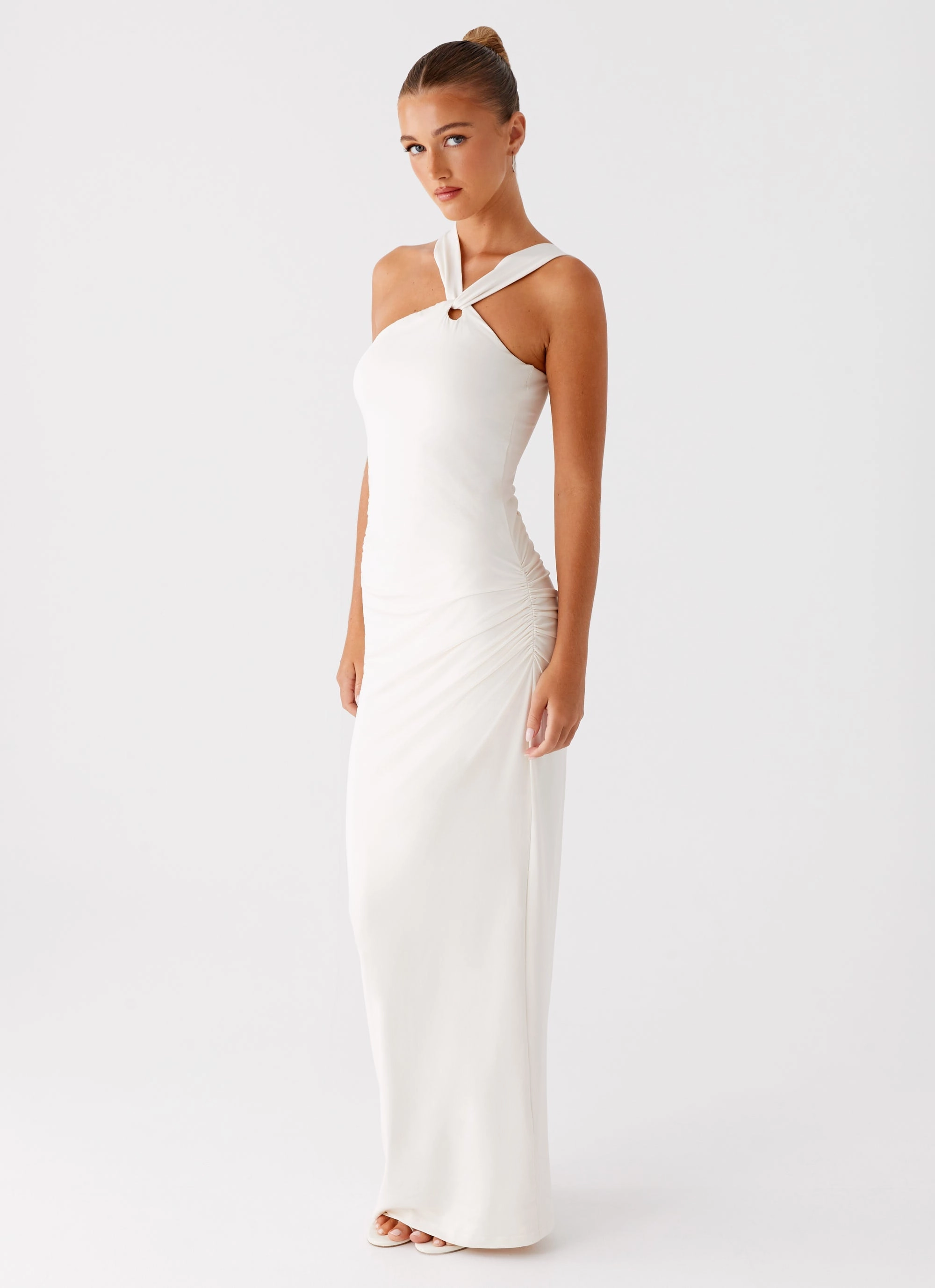 Evening Tone Smile Glow Tamira Maxi Dress - Ivory
