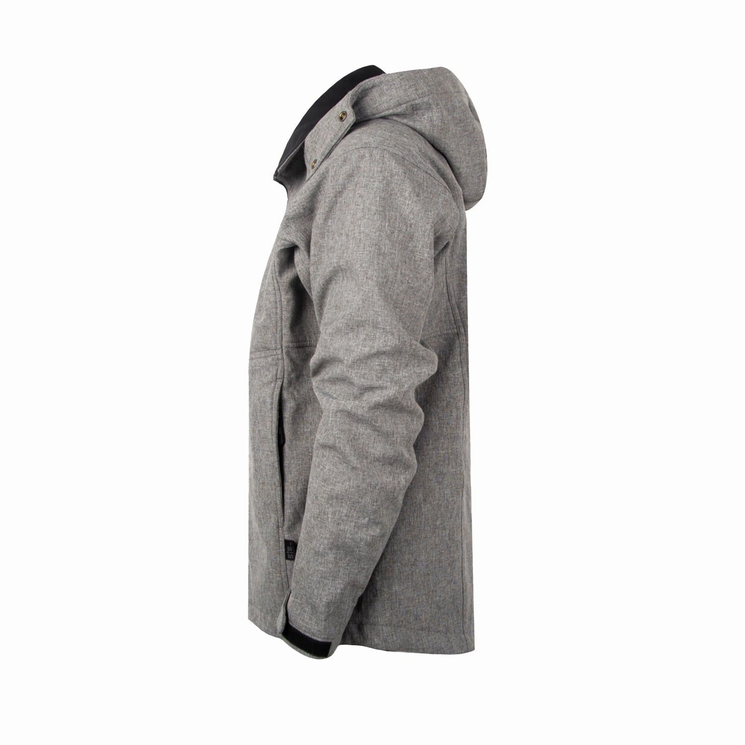 STS Ranchwear Mens Weston Heather Gray Poly/Spandex Softshell Jacket Taped Seam Technology