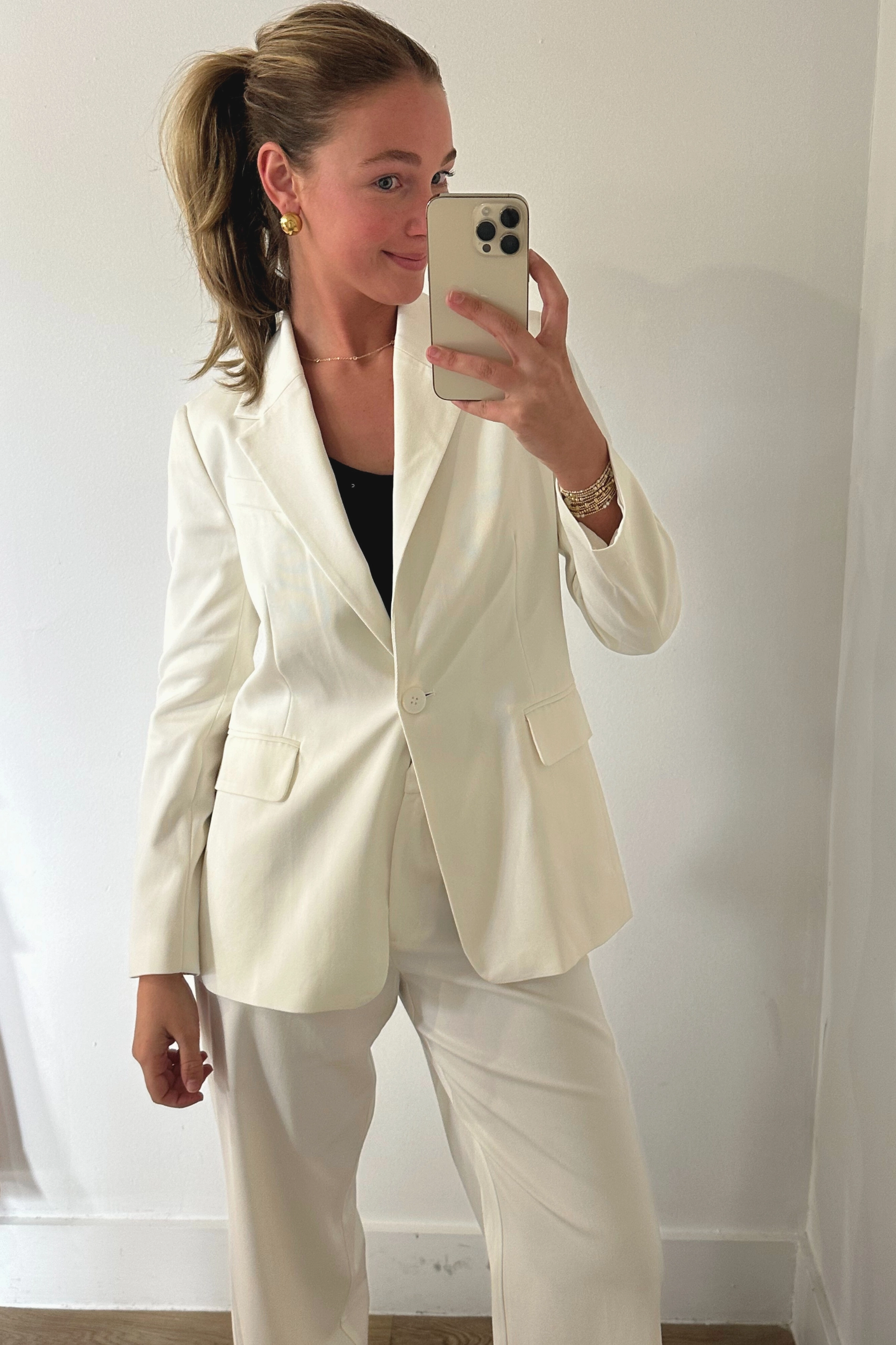 SnagProof SoftTouch Tara Blazer - White
