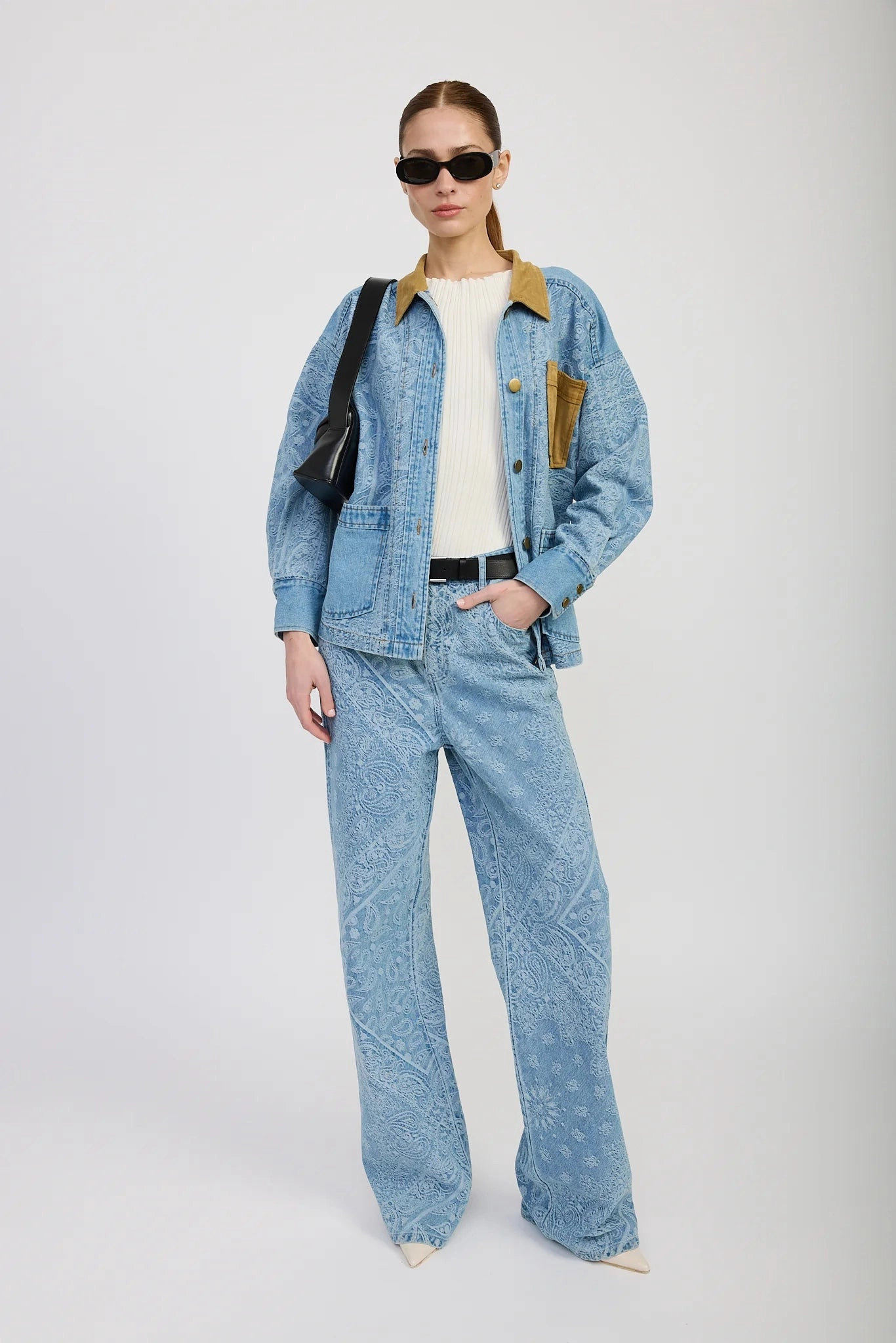 Everyday Comfort DoubleLayered Neckline Tarak Jacket