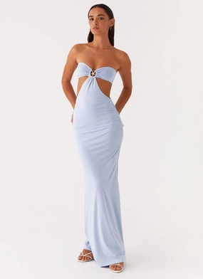 Tatiana Maxi Dress - Blue Art Spirit