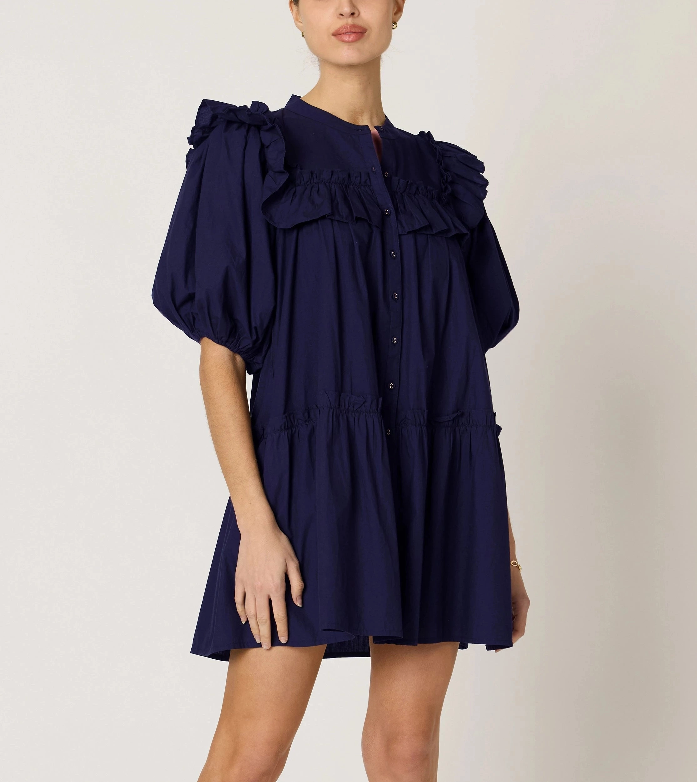 Bold Statement Tatiana Mini Dress | Navy