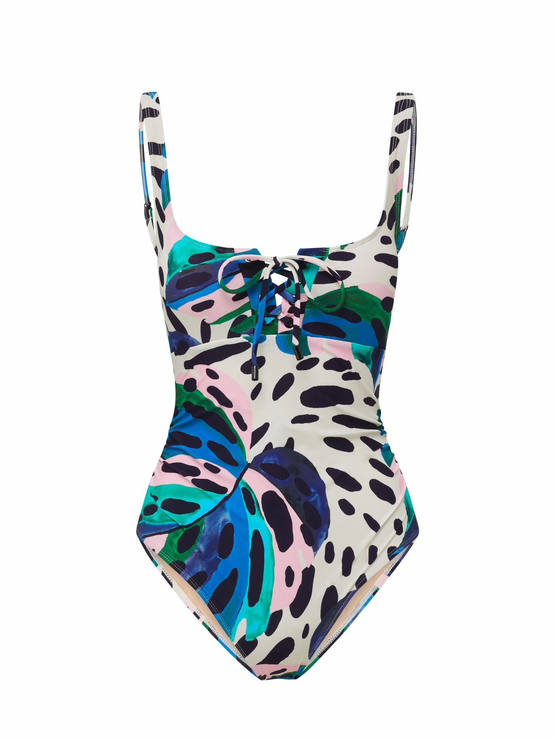 Rash Guard Fabric Roll Resistant Waistline Taylor One Piece Palm Island