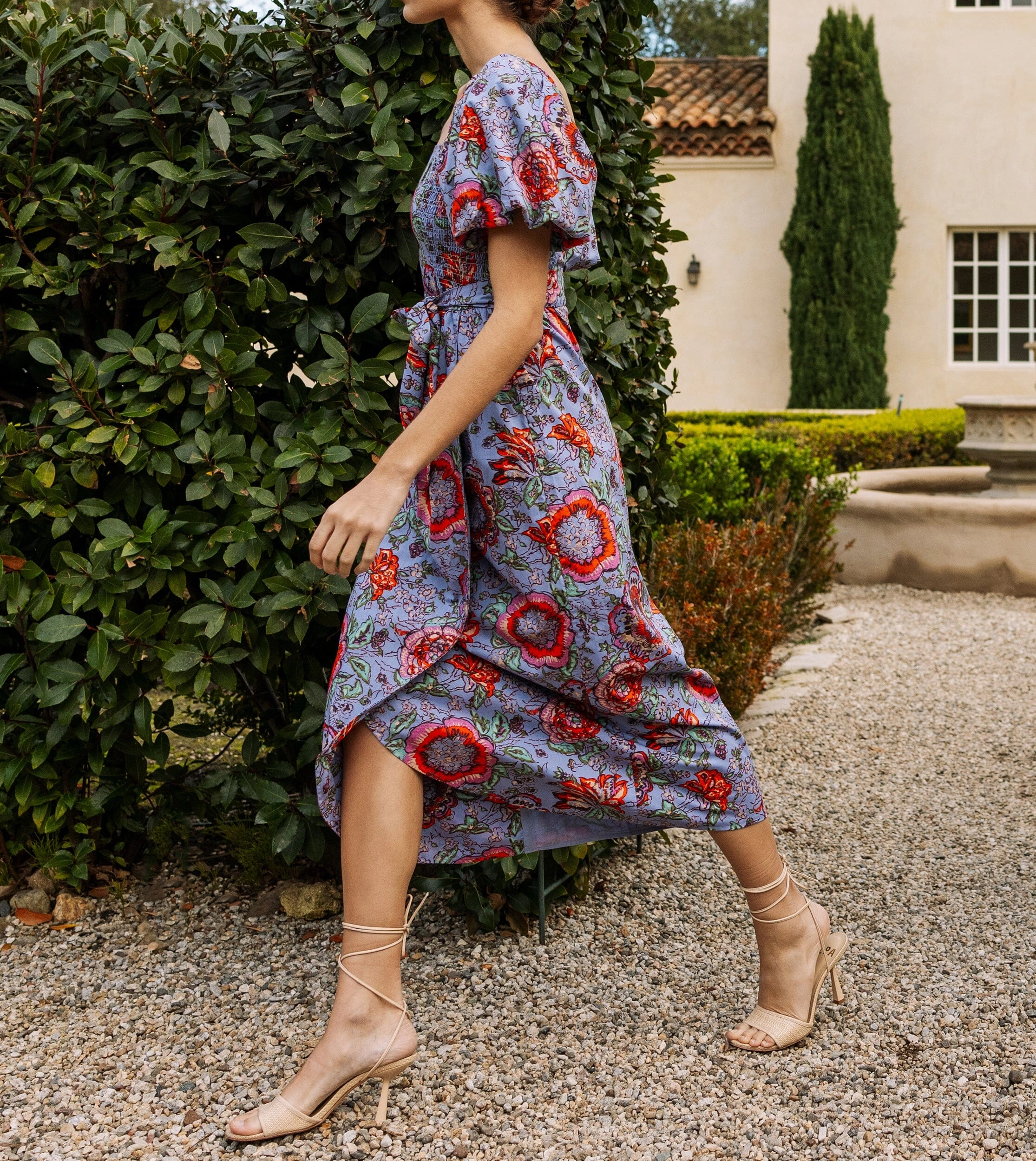 Seraphina Midi Dress | Manika VentilatedMesh