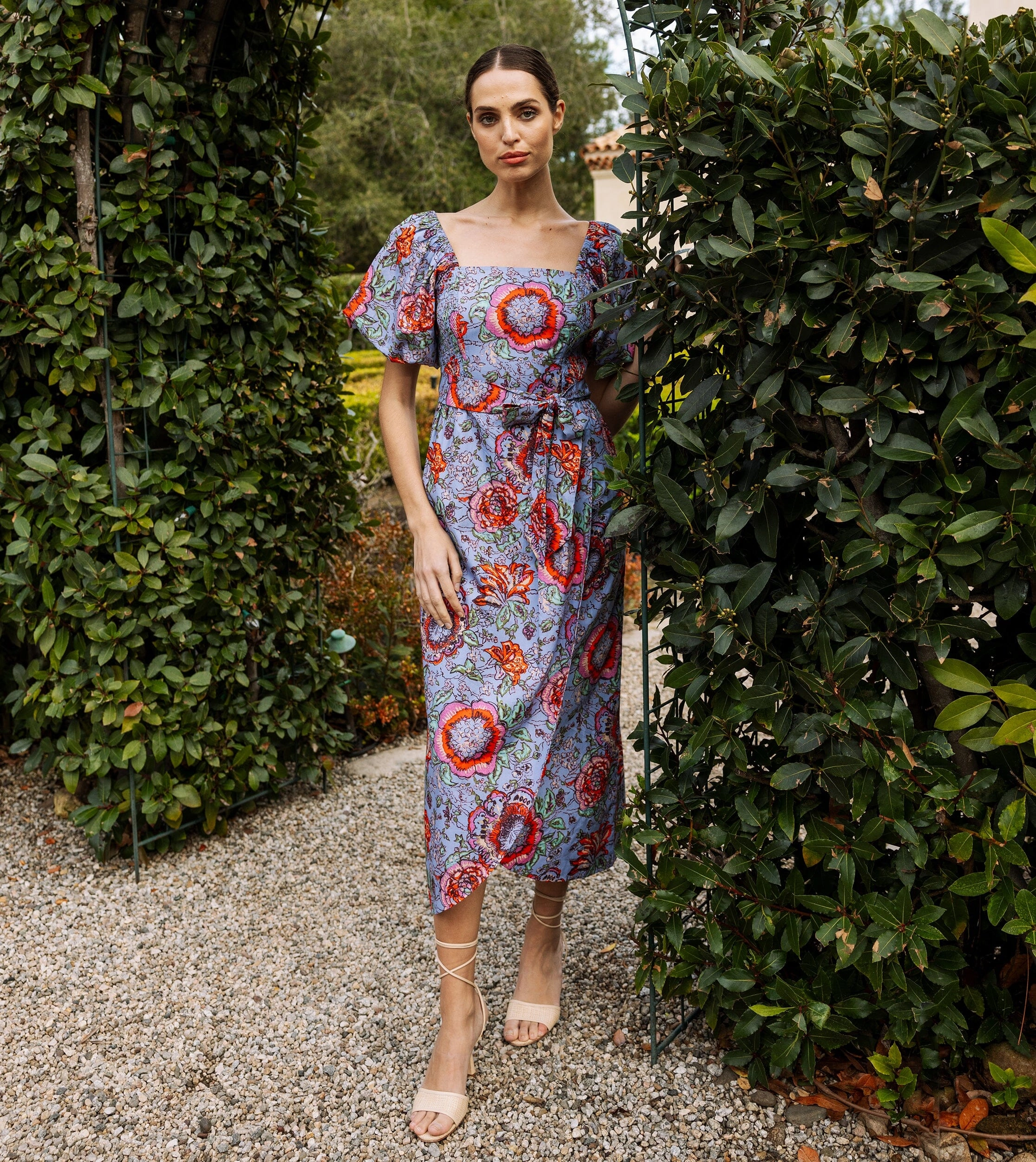 Seraphina Midi Dress | Manika Sheer Element