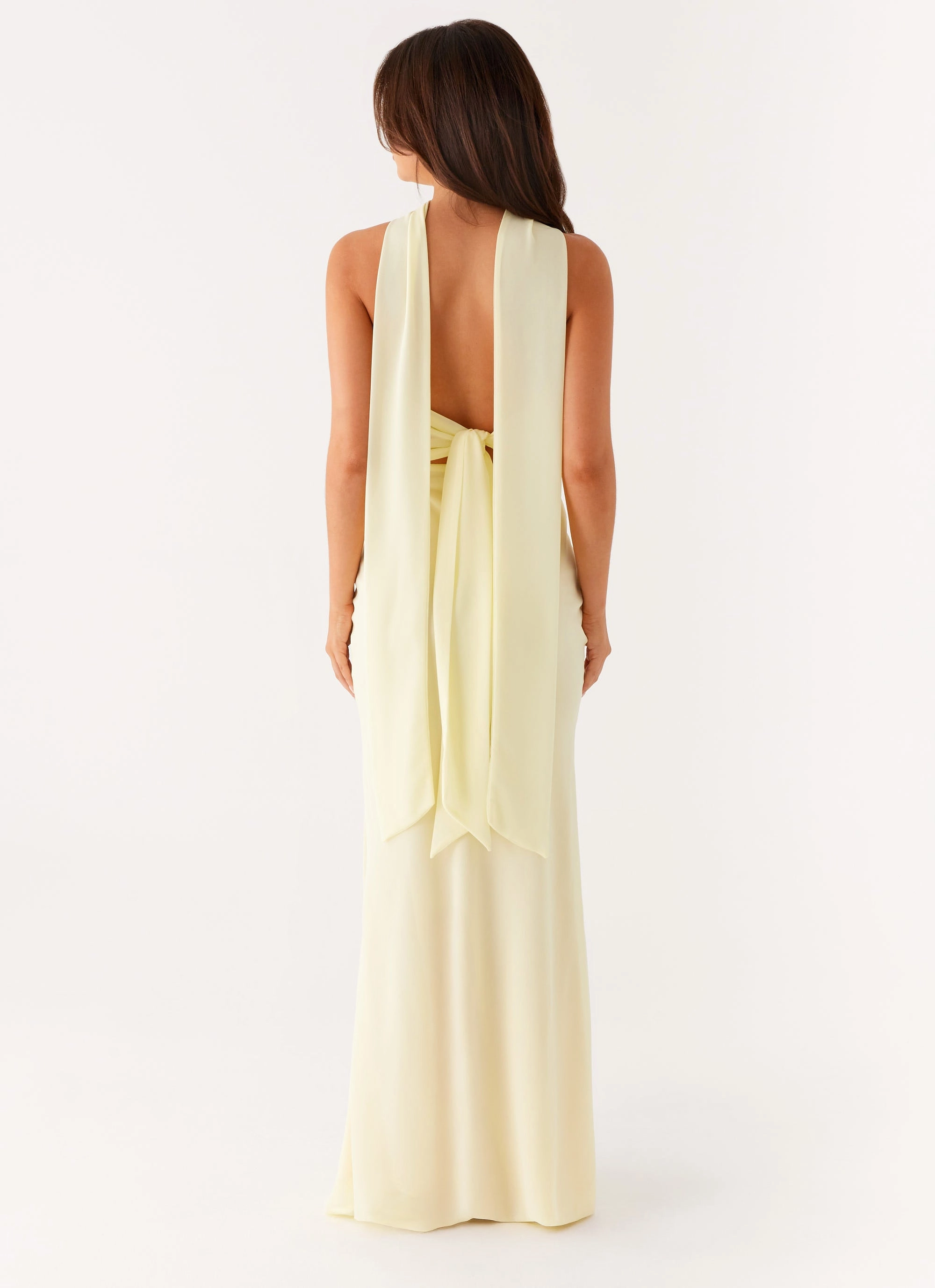 New Light Maxi Dress - Yellow Comfy Wear Style focused