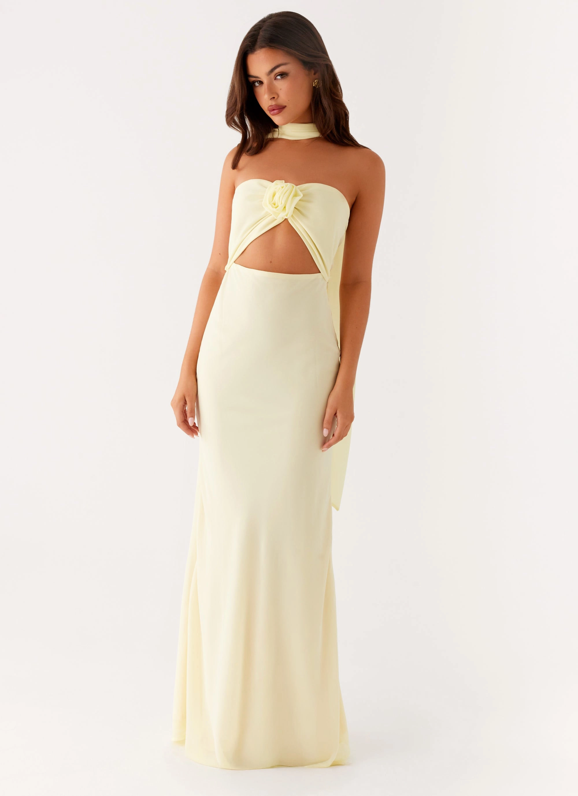 Bright-Hue New Light Maxi Dress - Yellow
