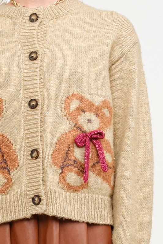 Teddy Bear Cardigan UniversalFit