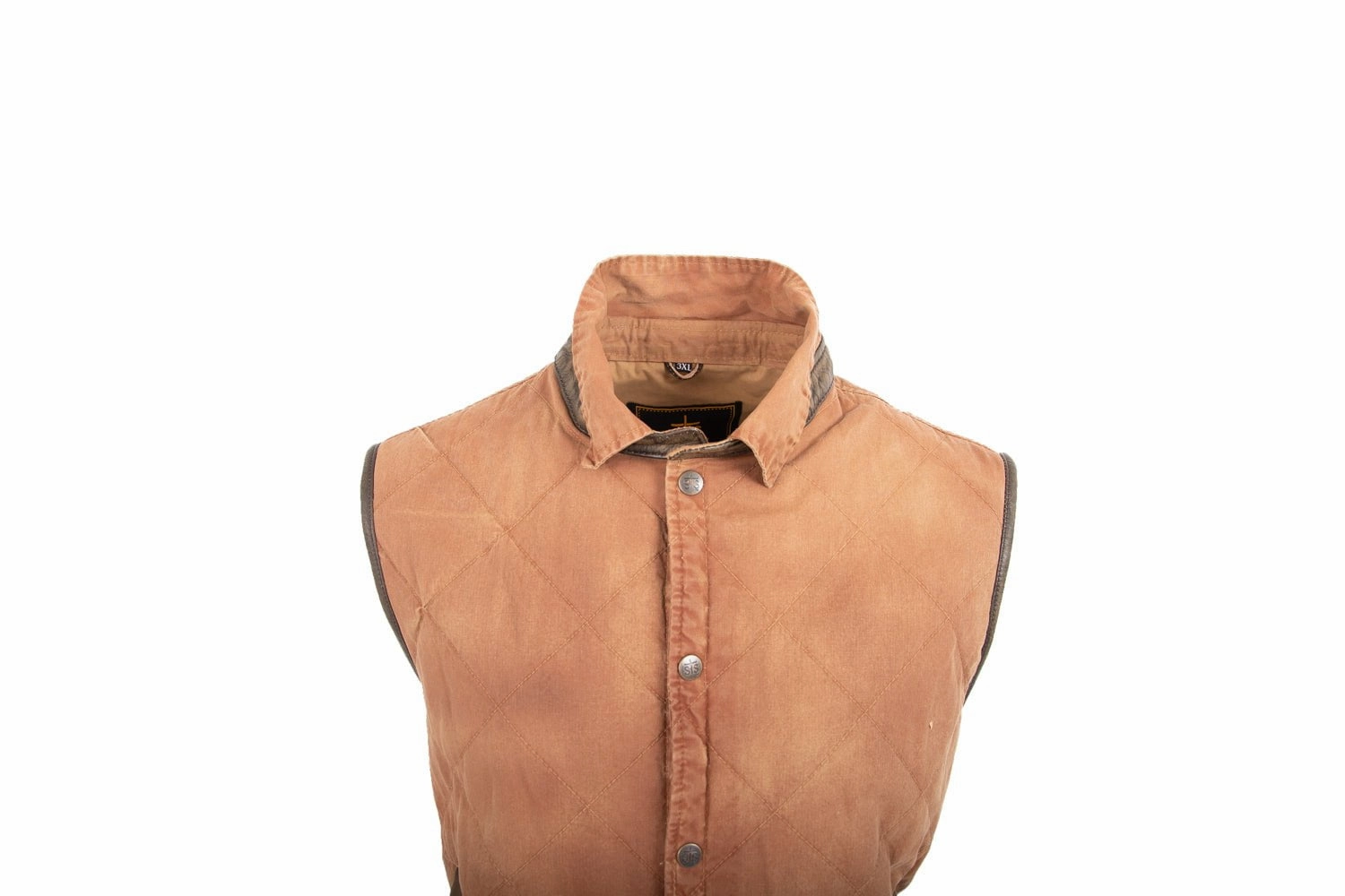 Cozy Fit STS Ranchwear Mens Weston Heather Gray Poly/Spandex Softshell Vest