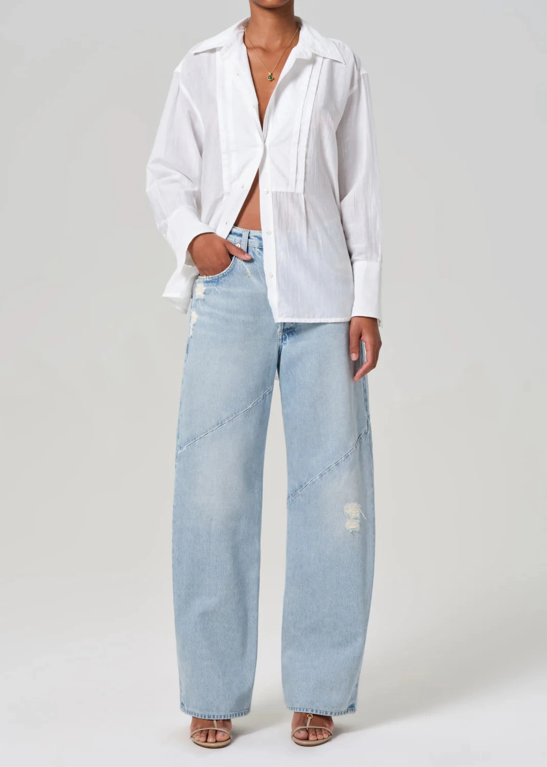 Polina Shirt in White Professional Look