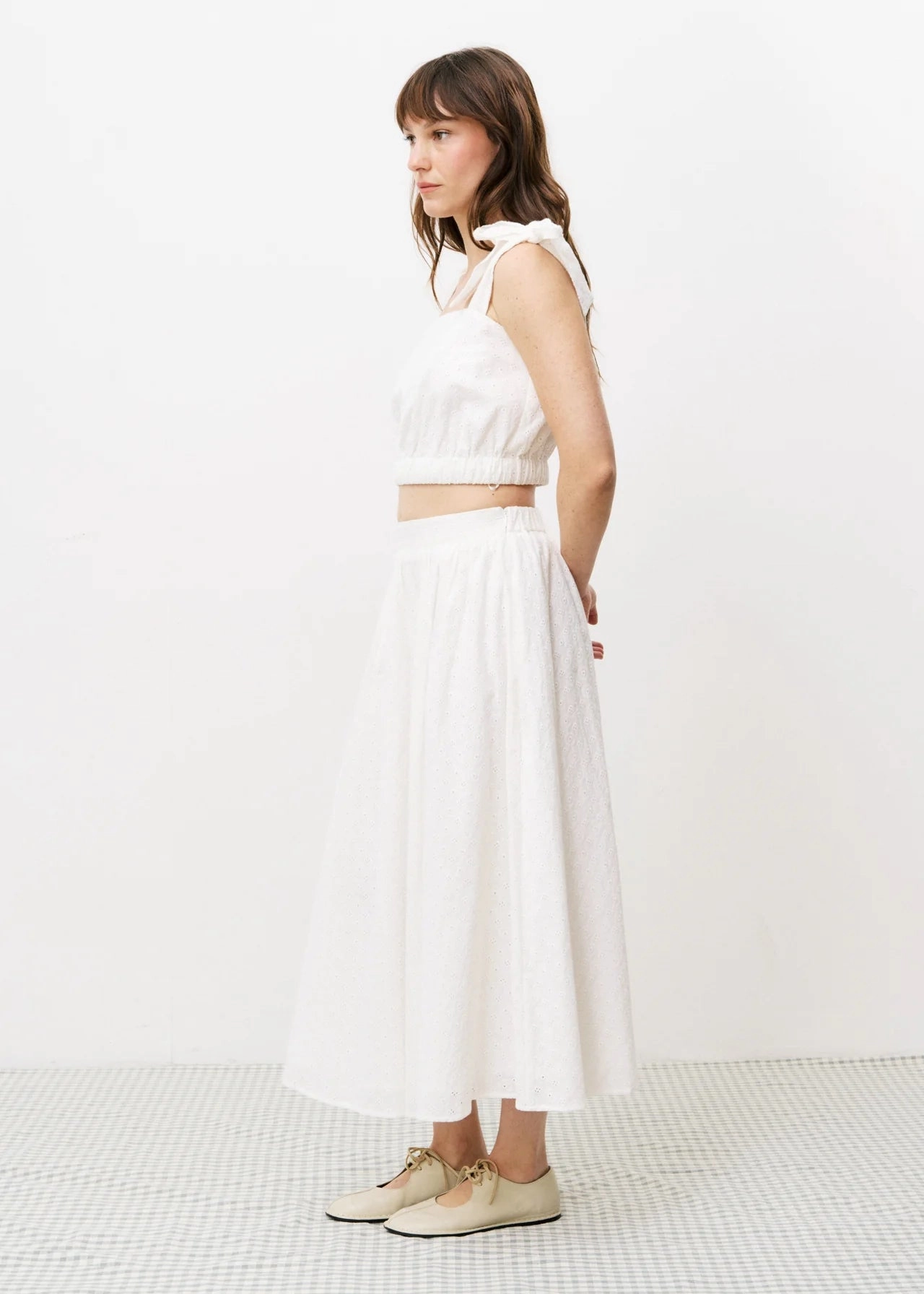 Flatlock Seams Lightweight insulation FRNCH Cassylia Skirt