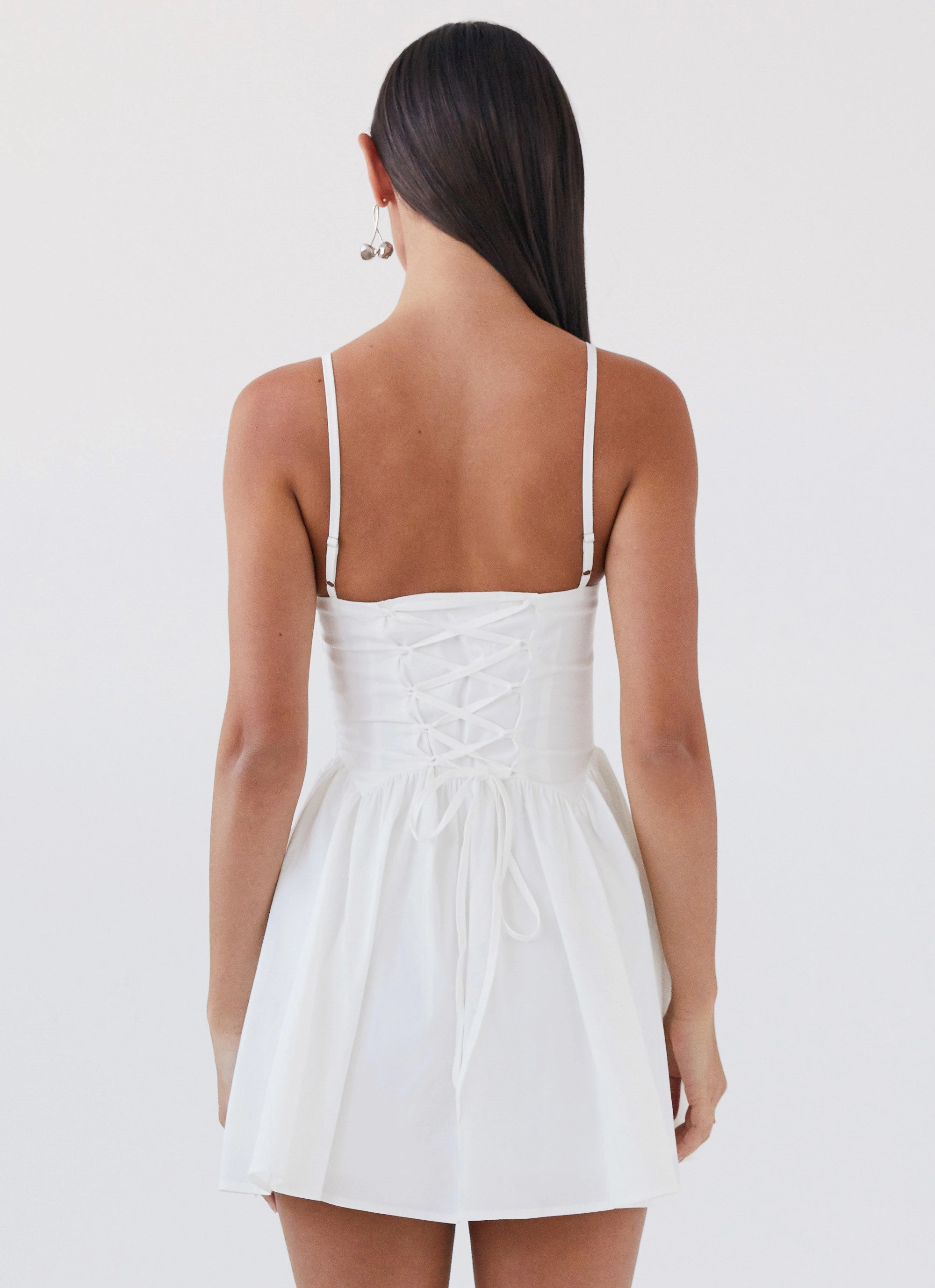 Tesoro Mio Mini Dress - White Work Favorite