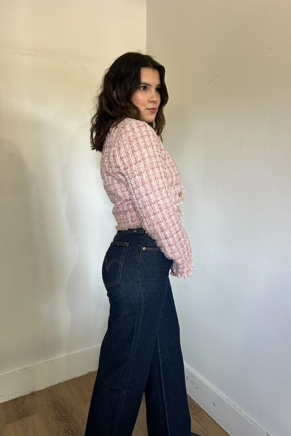 Tessa Tweed Jacket Stylish Tank