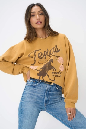 Stylish Dress Thermal Regulating Fabric Texas Y'all Sweatshirt