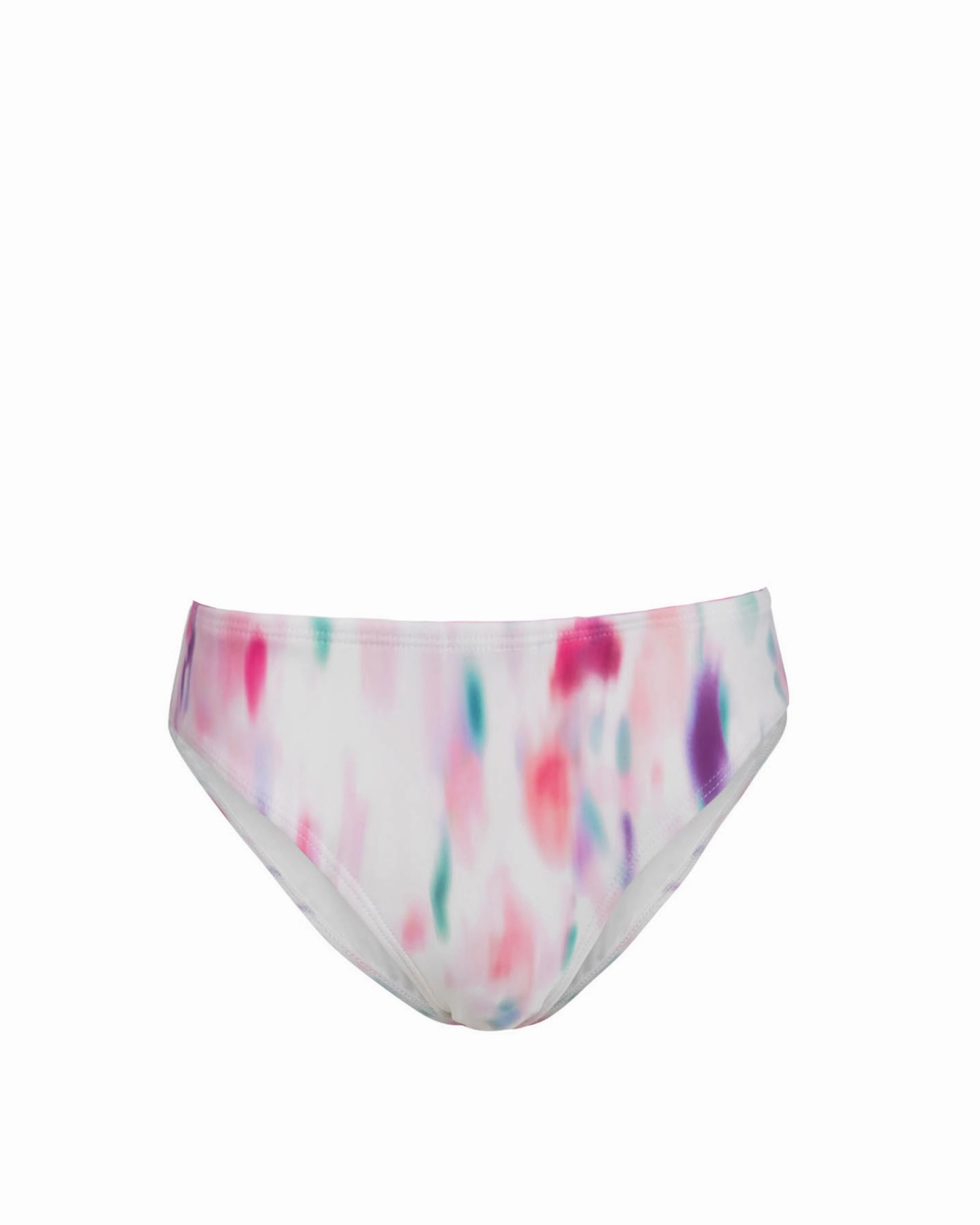 Island Paradise Classic Midrise Bottom In Hazy Ikat Ivory