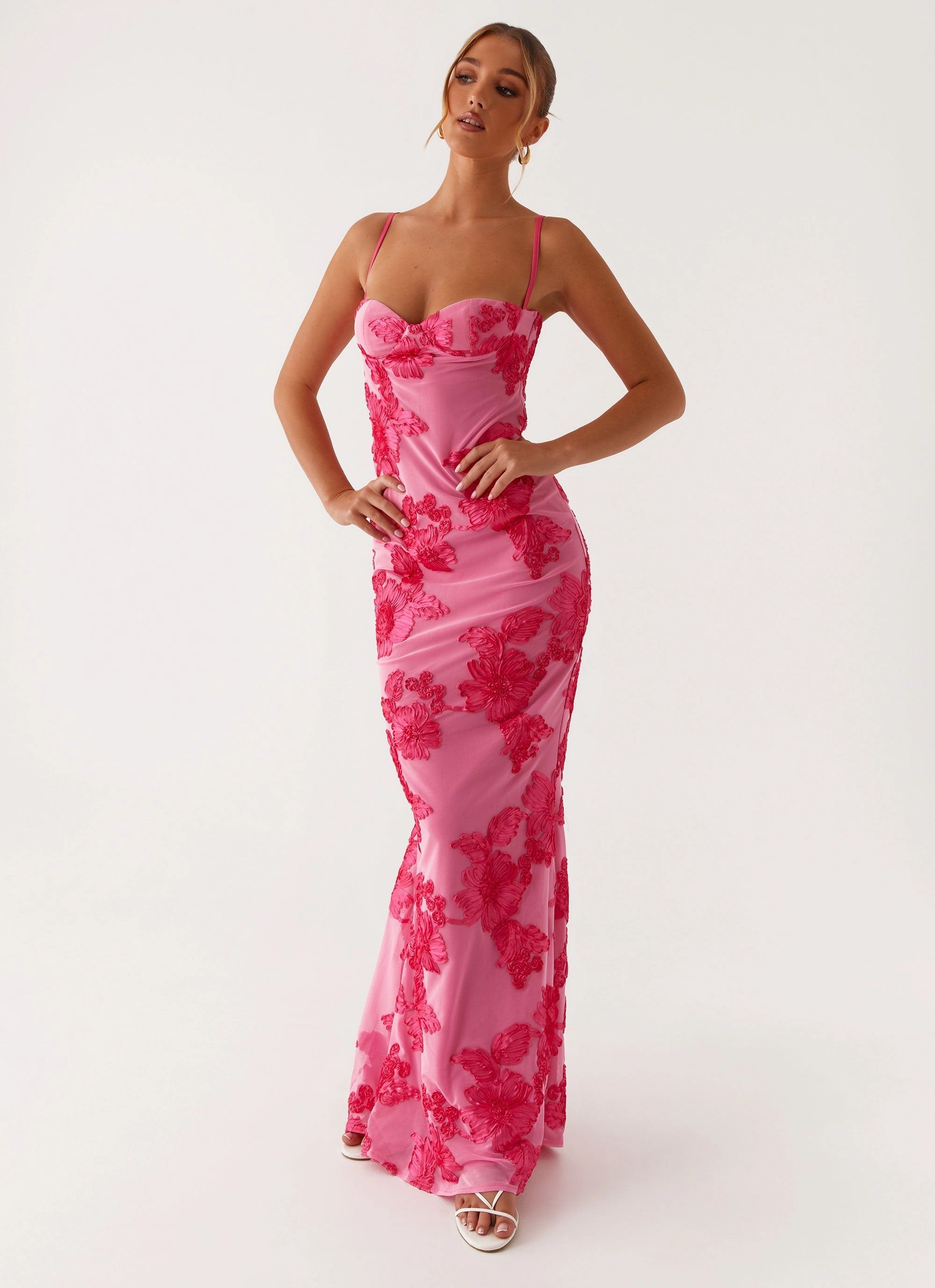 Stylish Appeal That Girl Maxi Dress - Pink