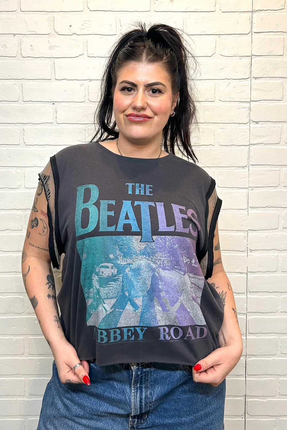 The Beatles Double-Sided Chain Tank Soft Wool