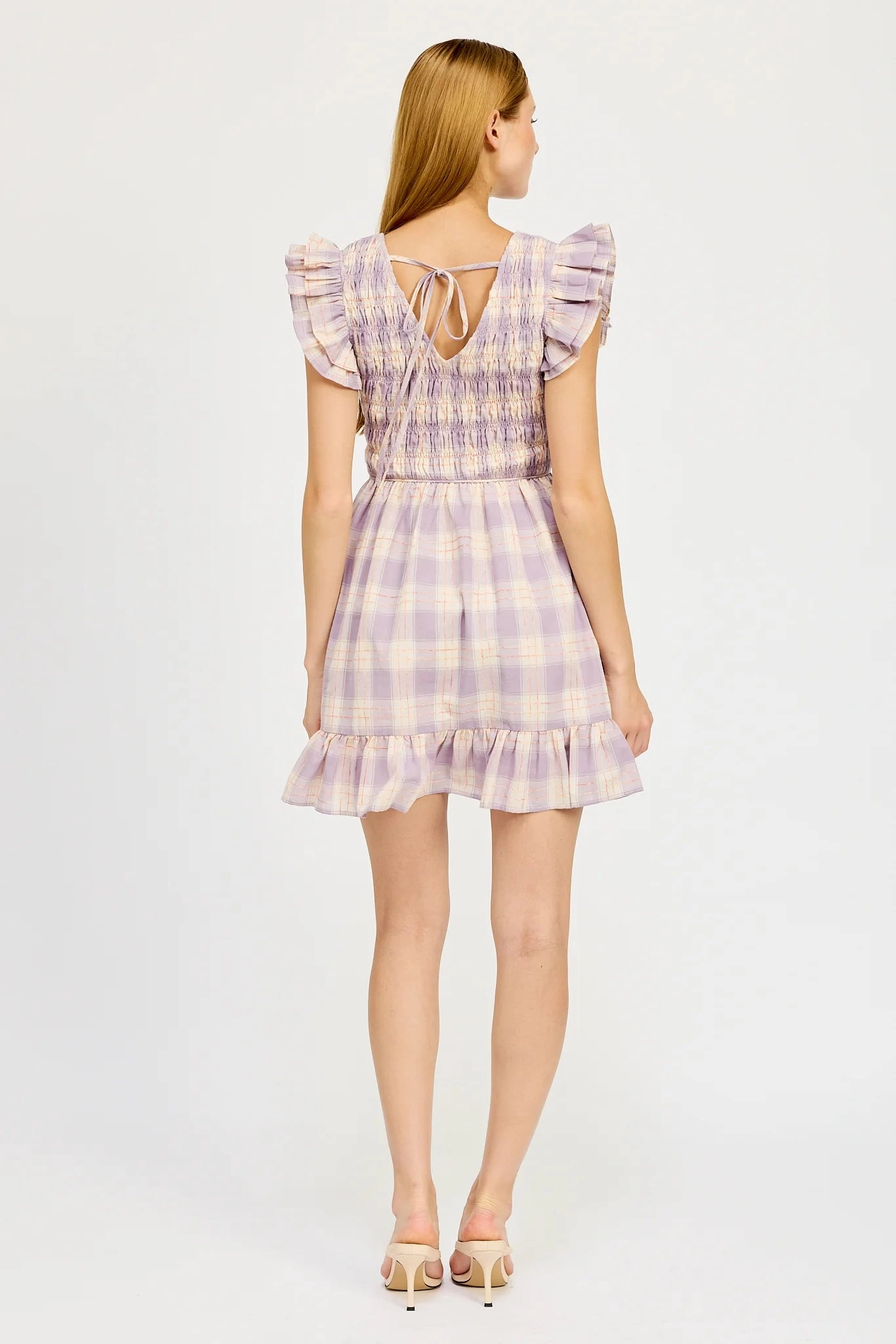 Savoy Mini Dress - Plaid LowProfile Zipper