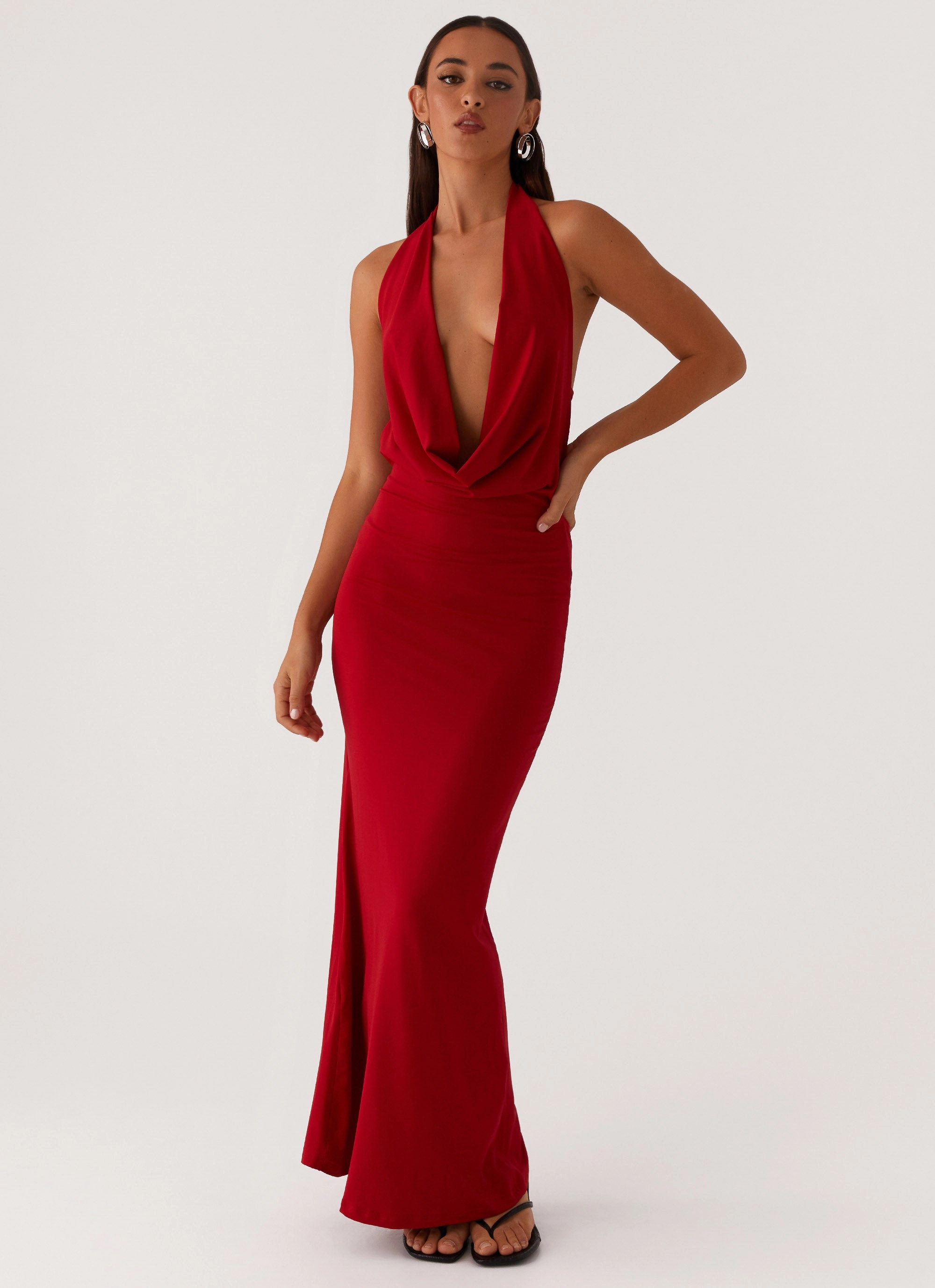 Dedicated Maxi Dress - Red Casual Must-Have