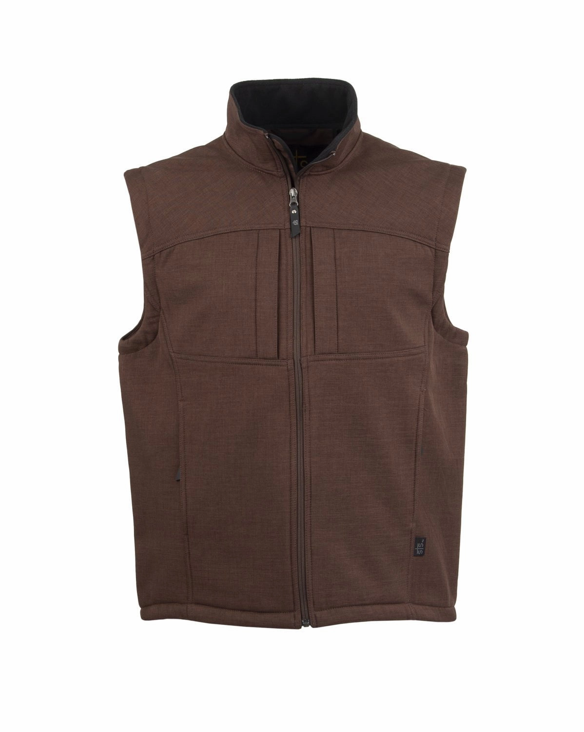 STS Ranchwear Womens Weston Vest Chocolate Poly/Spandex Fleece Vest City Layer Style