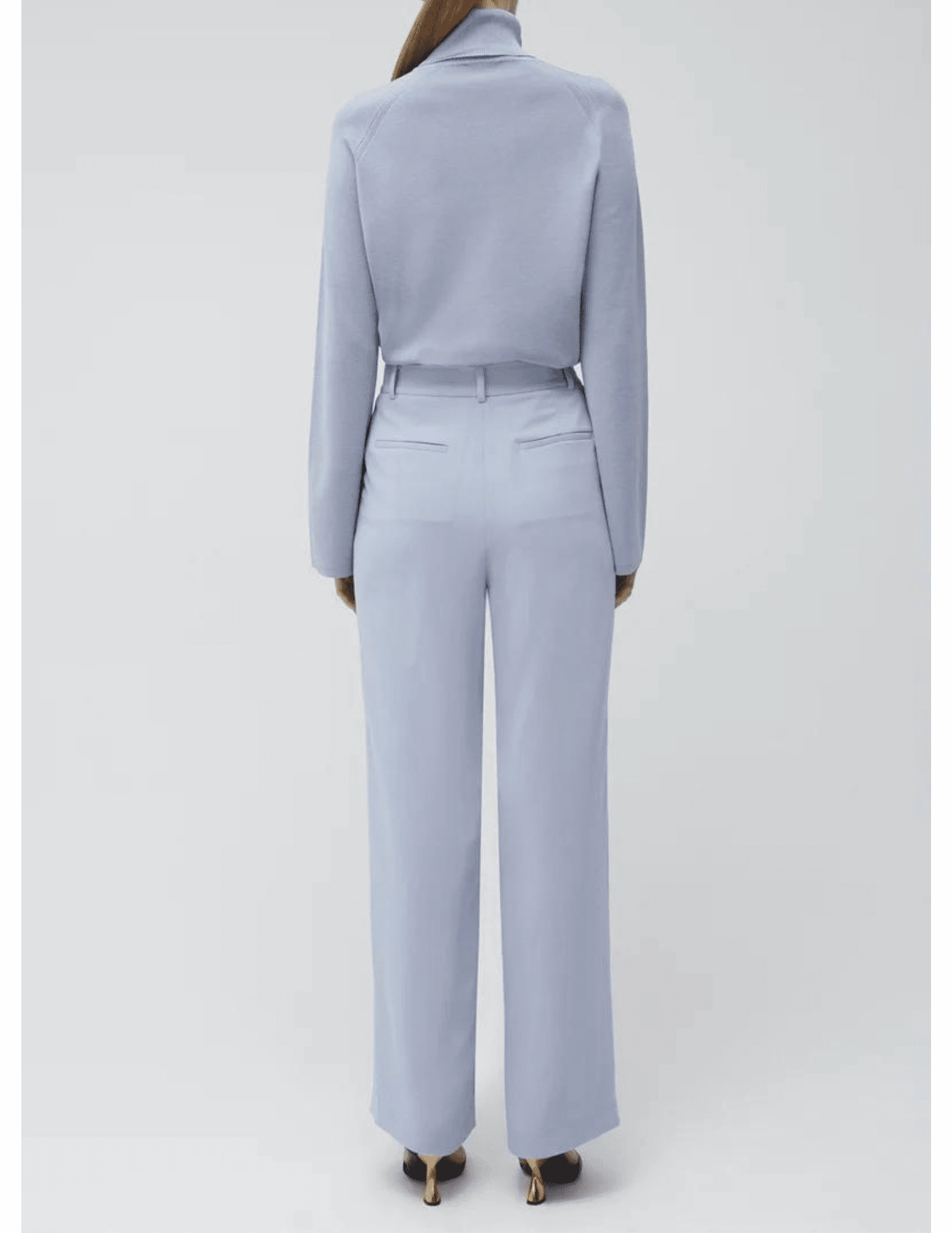 Soft and Light Simkhai Novia Pleated Straight Leg Pant