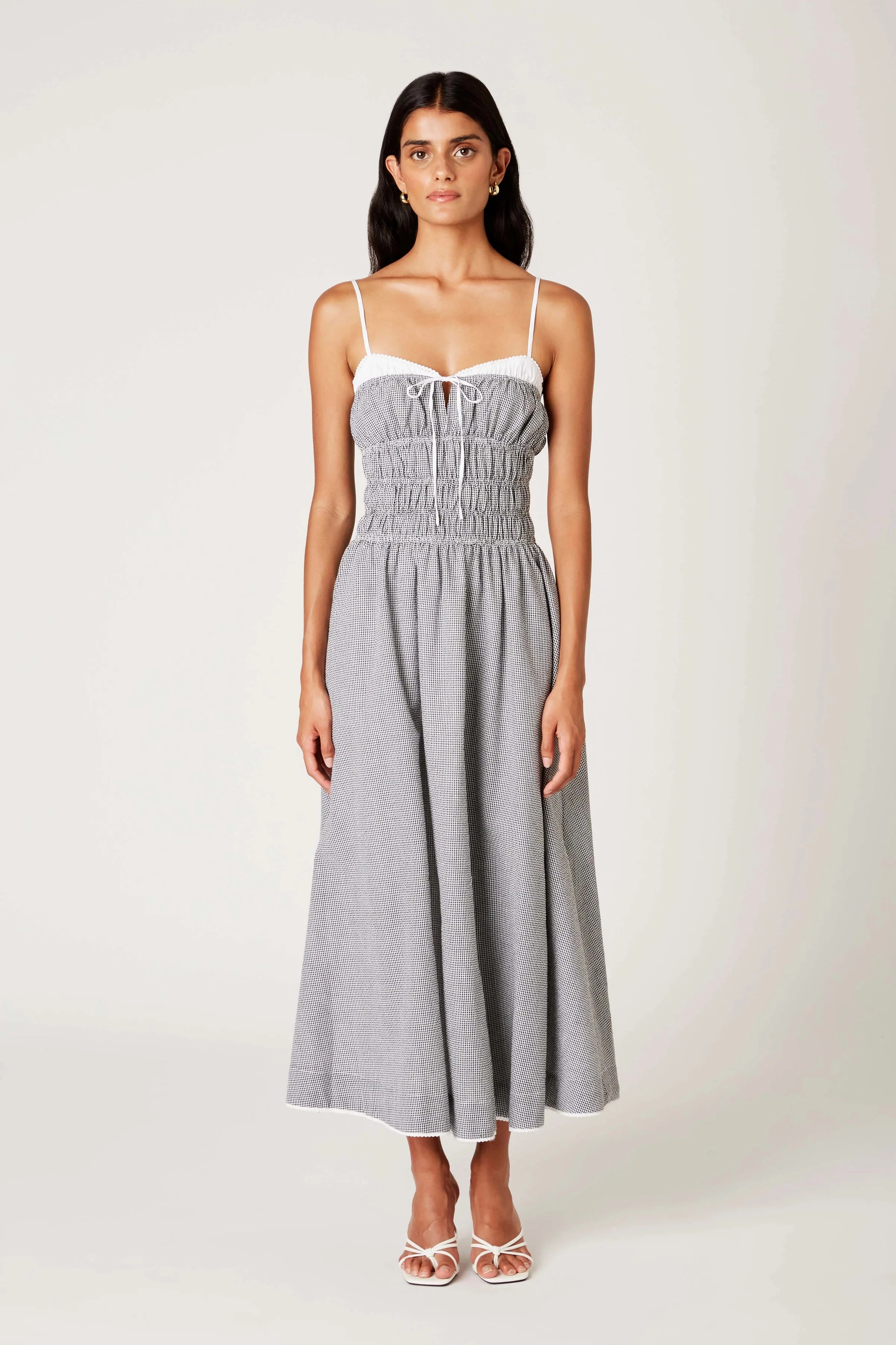 Stylish Look Flow Ready Thomas Dress - Black