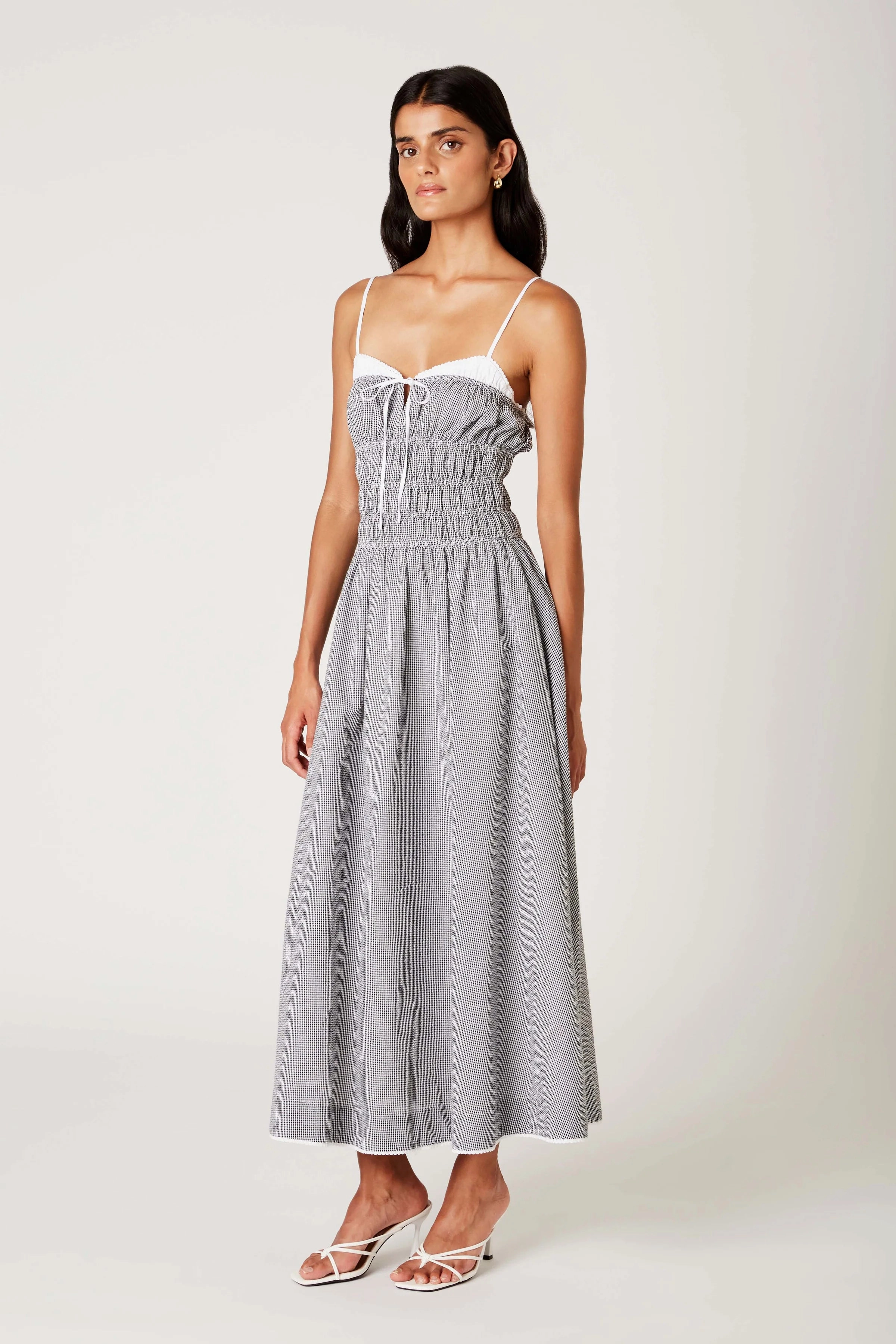 Thomas Dress - Black Durable Stitch Pattern