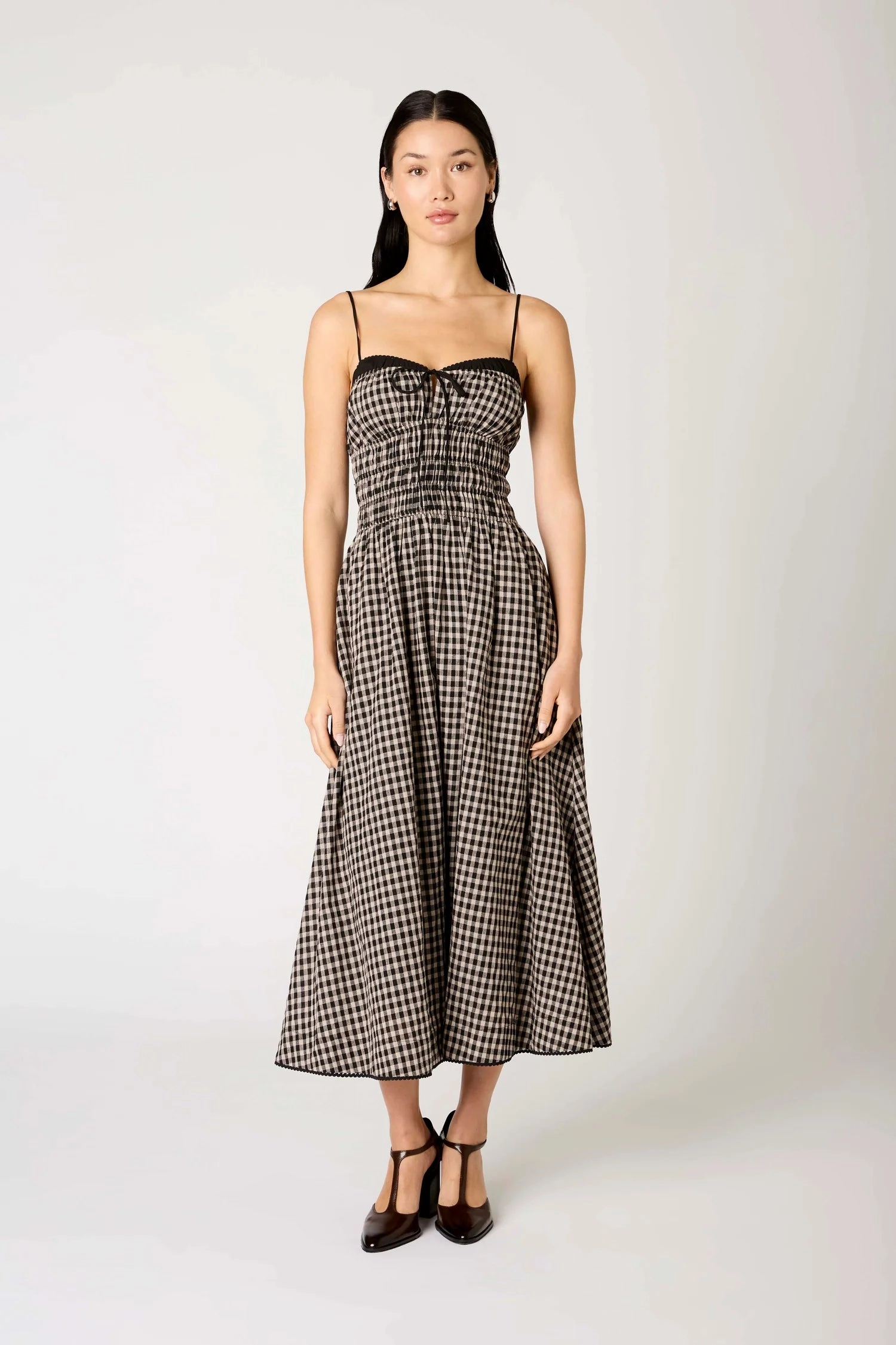 Ethical production Wrinkle Resistant Treatment Thomas Dress - Oat