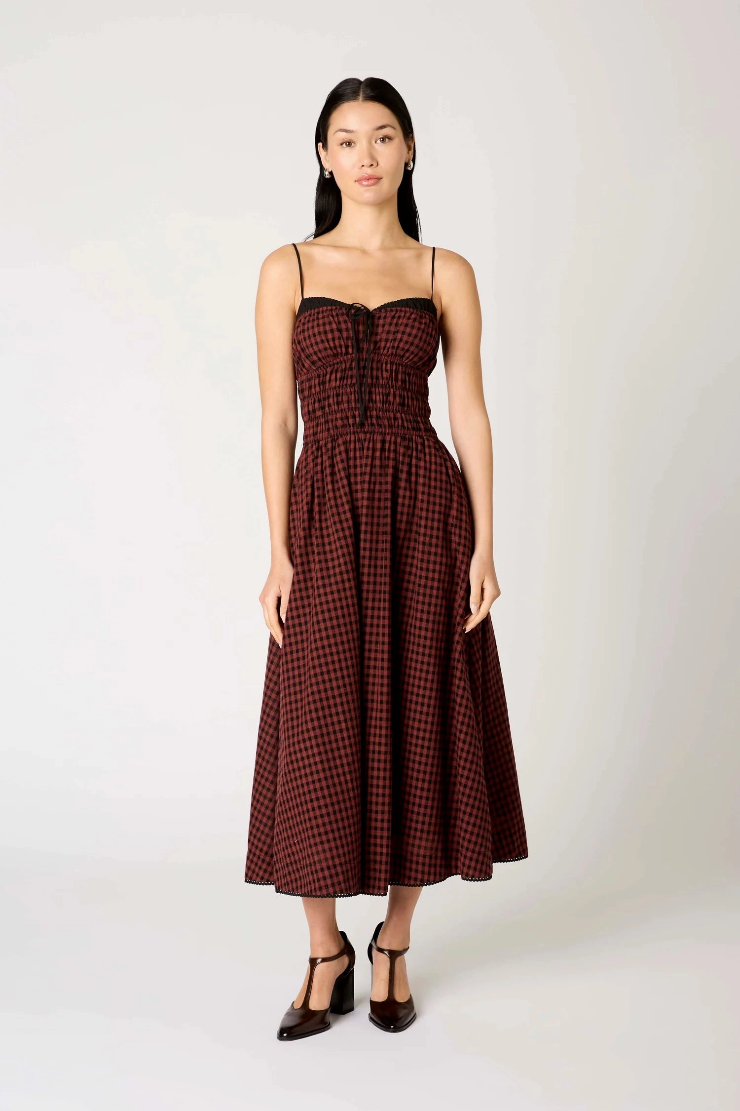 Thomas Dress - Rust Subtle Detail summer look