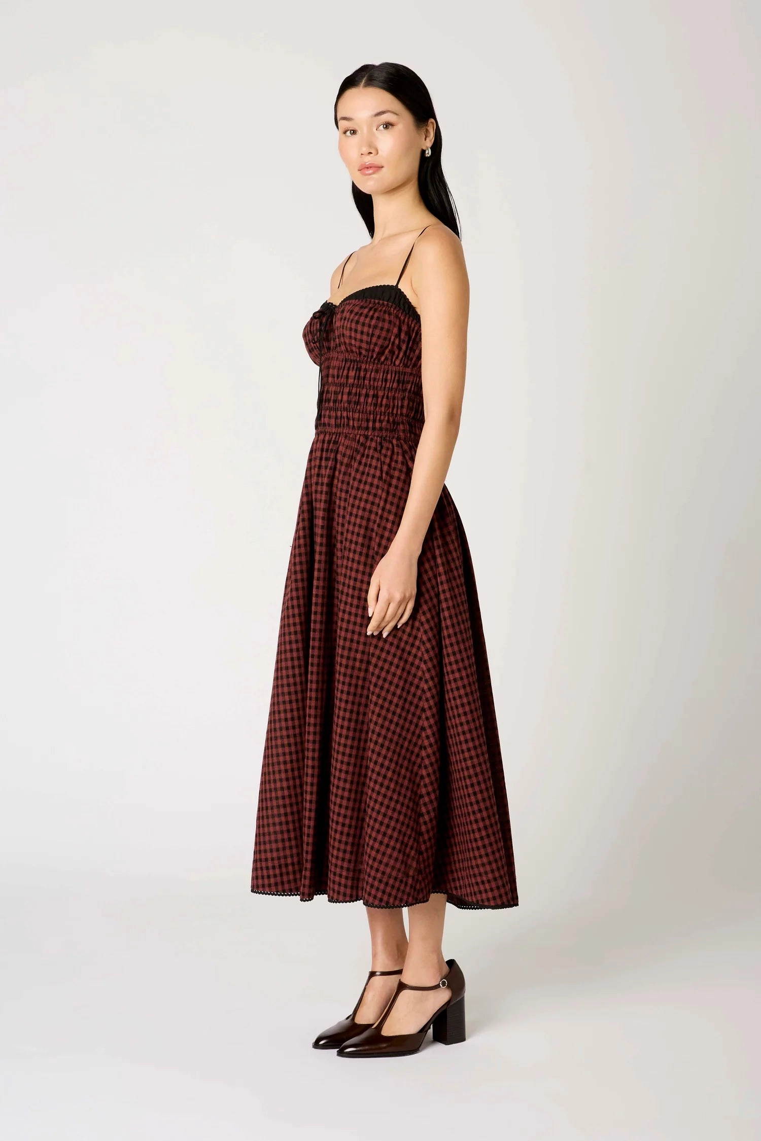 Everyday Movement Texture Soft Thomas Dress - Rust