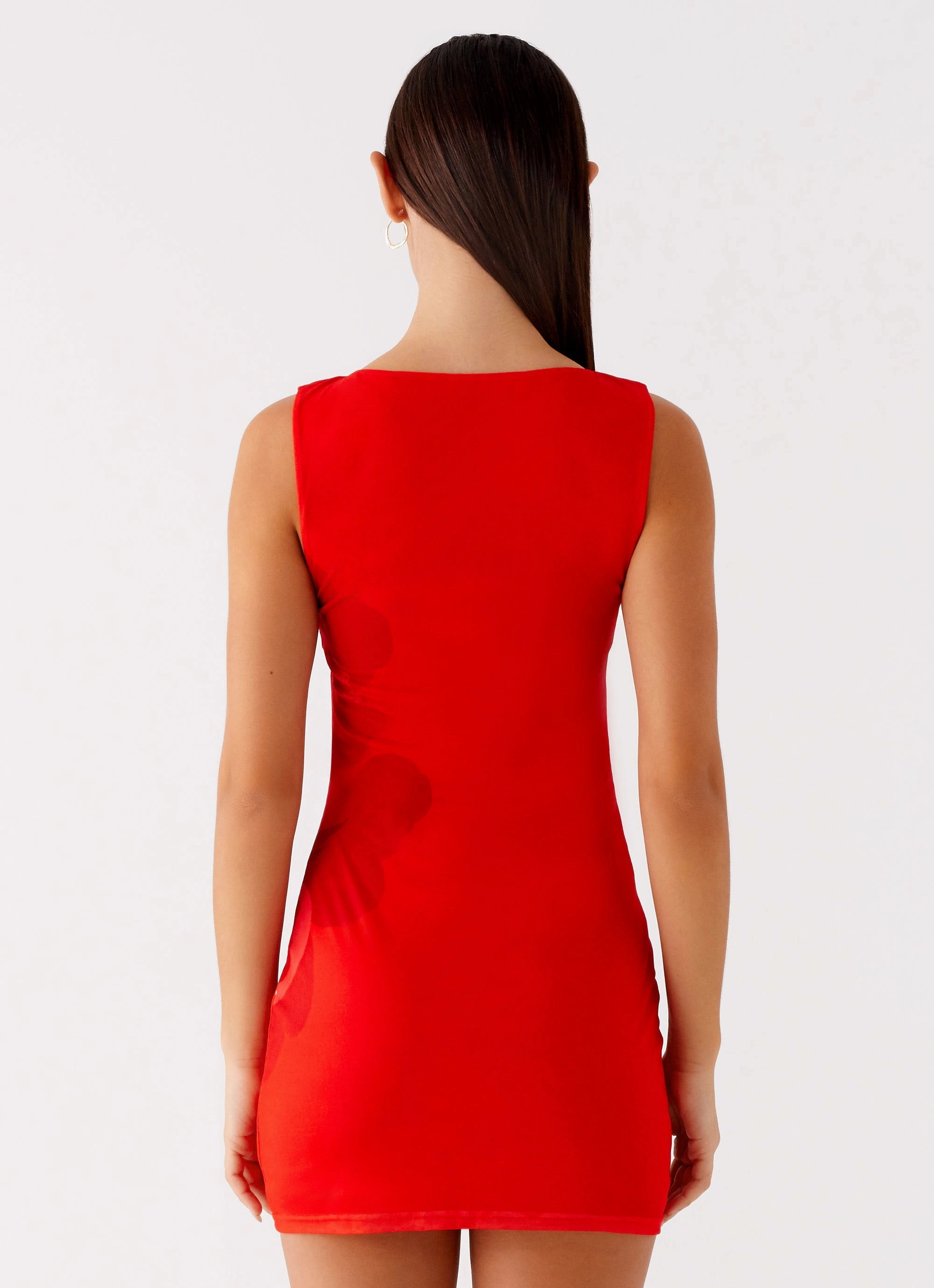 Happy Hour Mini Dress - Red everyday staple