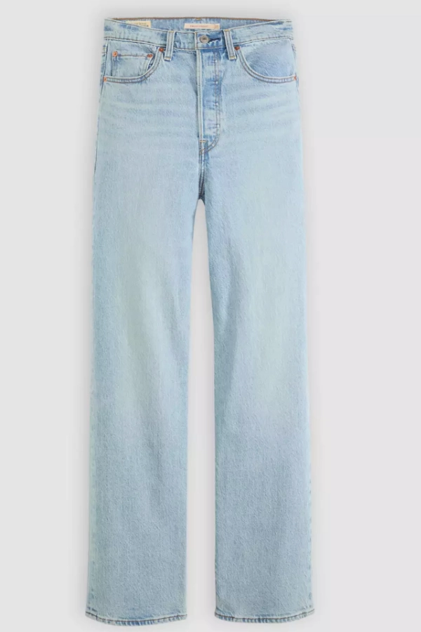 Levi's Ribcage Full Length - Blasted Stone Ripstop Texture Modern Waist