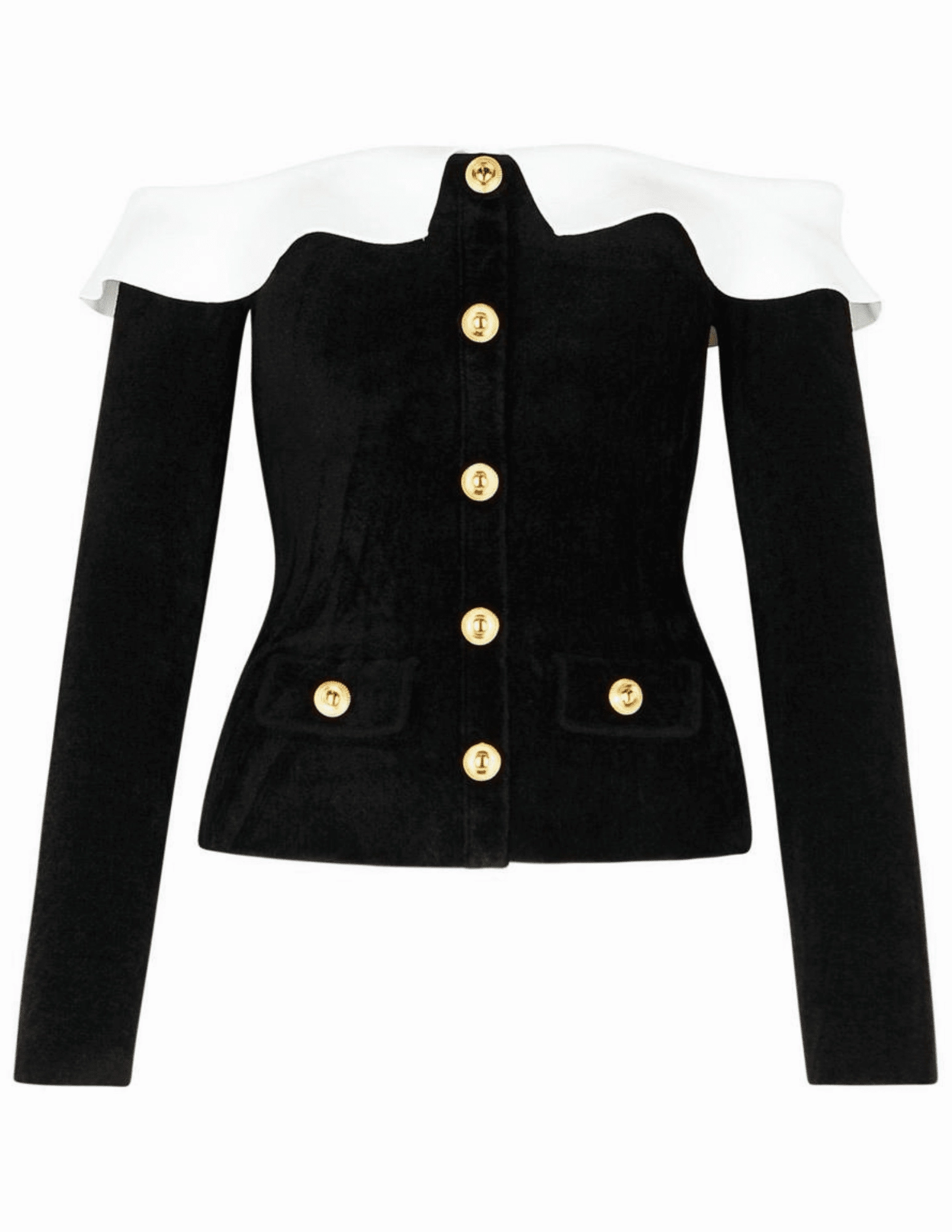 Self-Portrait Chenille Knit Off Shoulder Top SALE Adaptive Temperature Control StretchTechnology